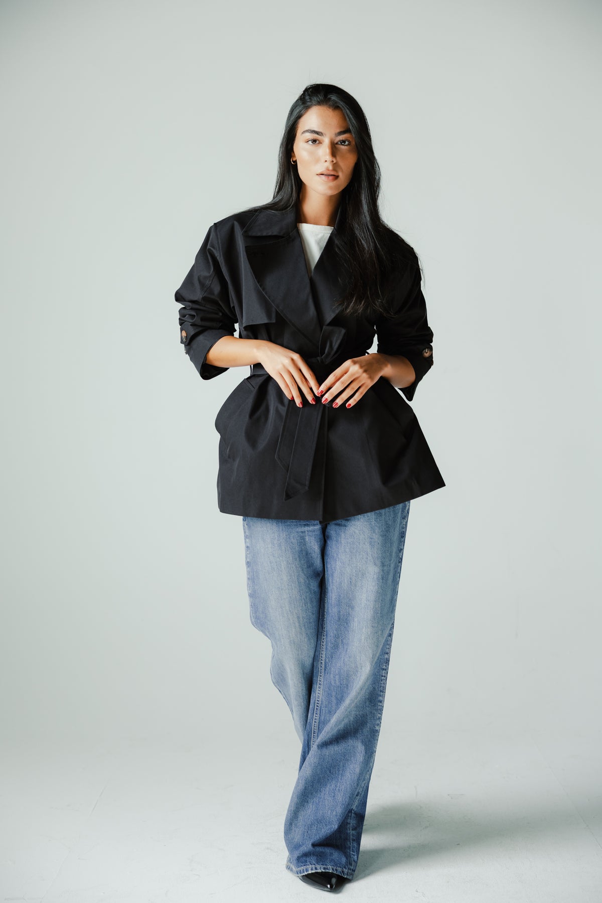 Fall Ritual Trench in Black