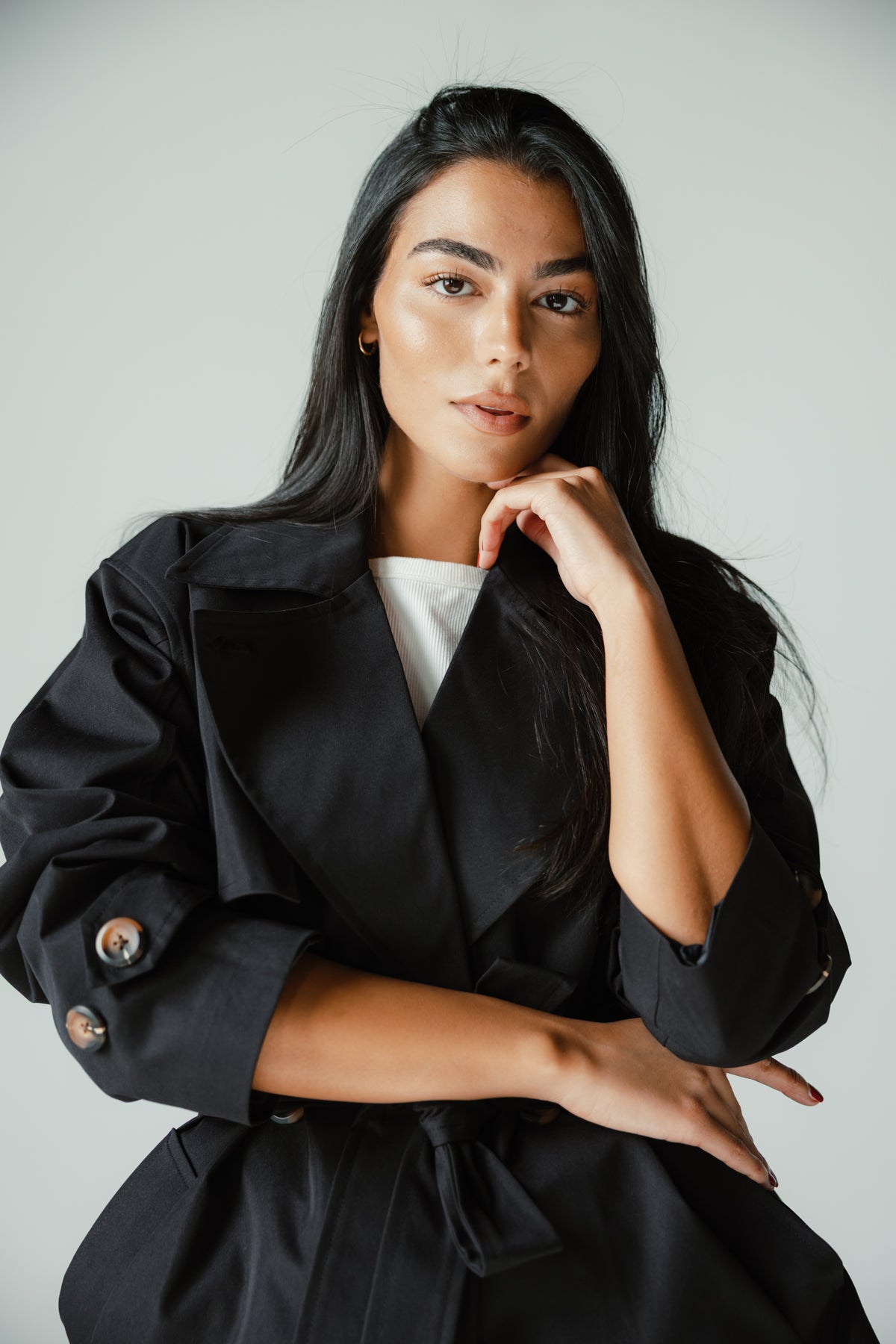 Fall Ritual Trench in Black