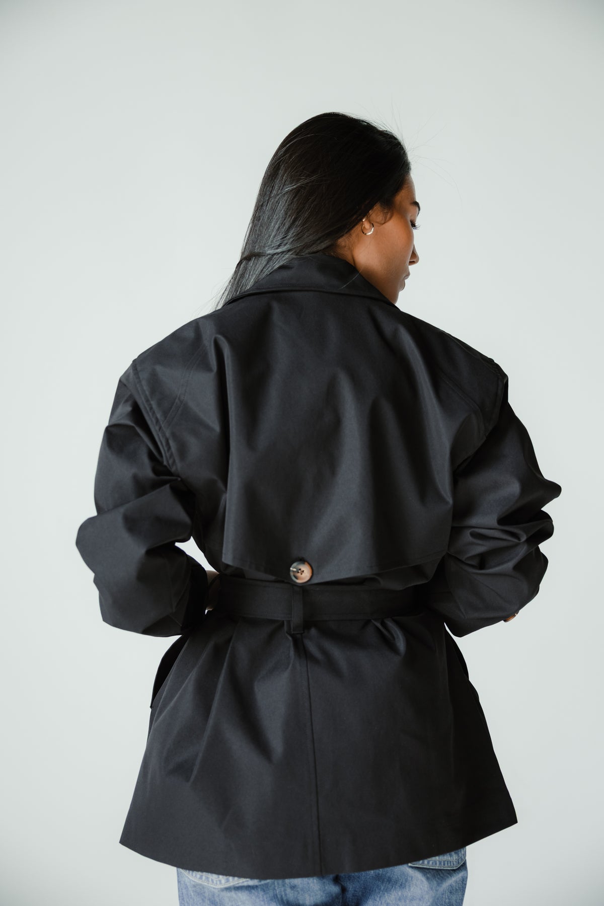 Fall Ritual Trench in Black