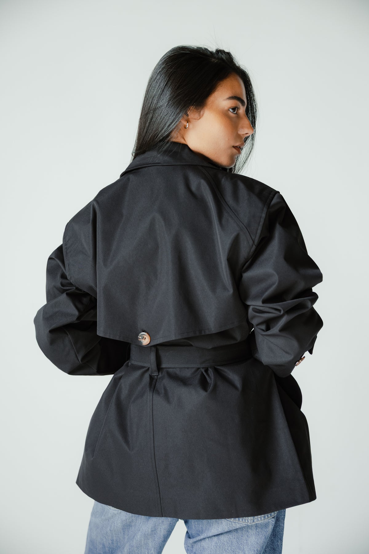 Fall Ritual Trench in Black