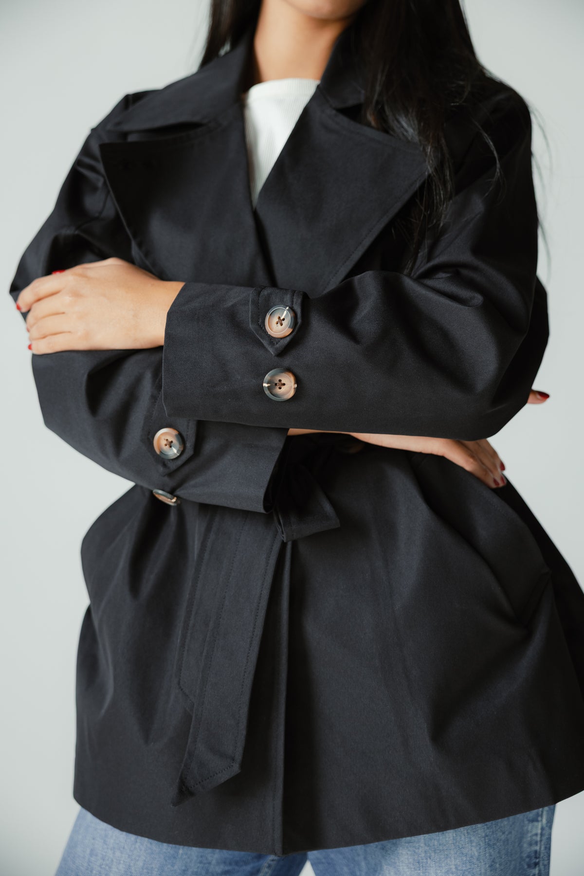 Fall Ritual Trench in Black