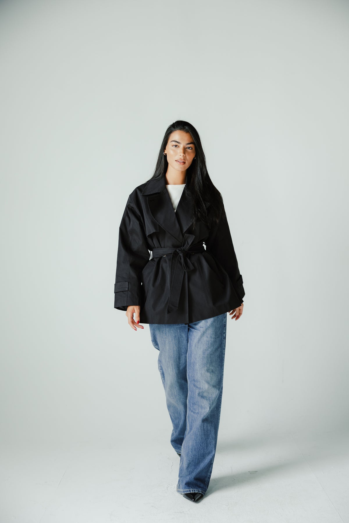 Fall Ritual Trench in Black