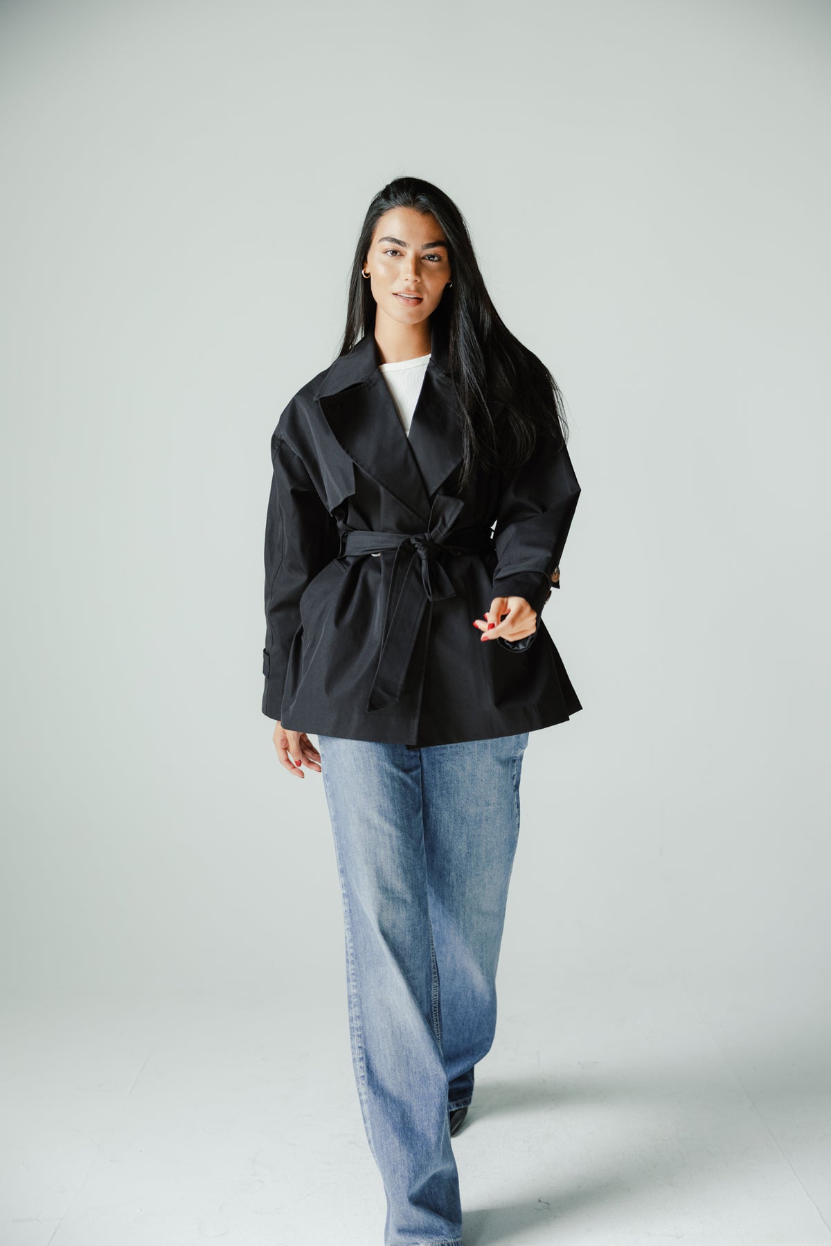 Fall Ritual Trench in Black
