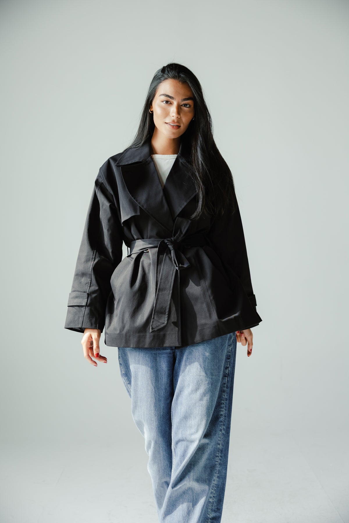Fall Ritual Trench in Black