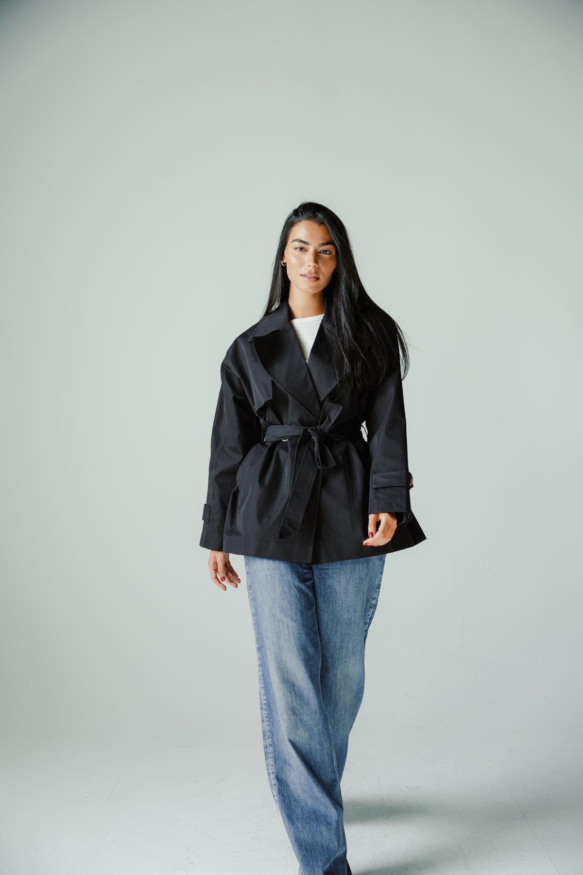 Fall Ritual Trench in Black
