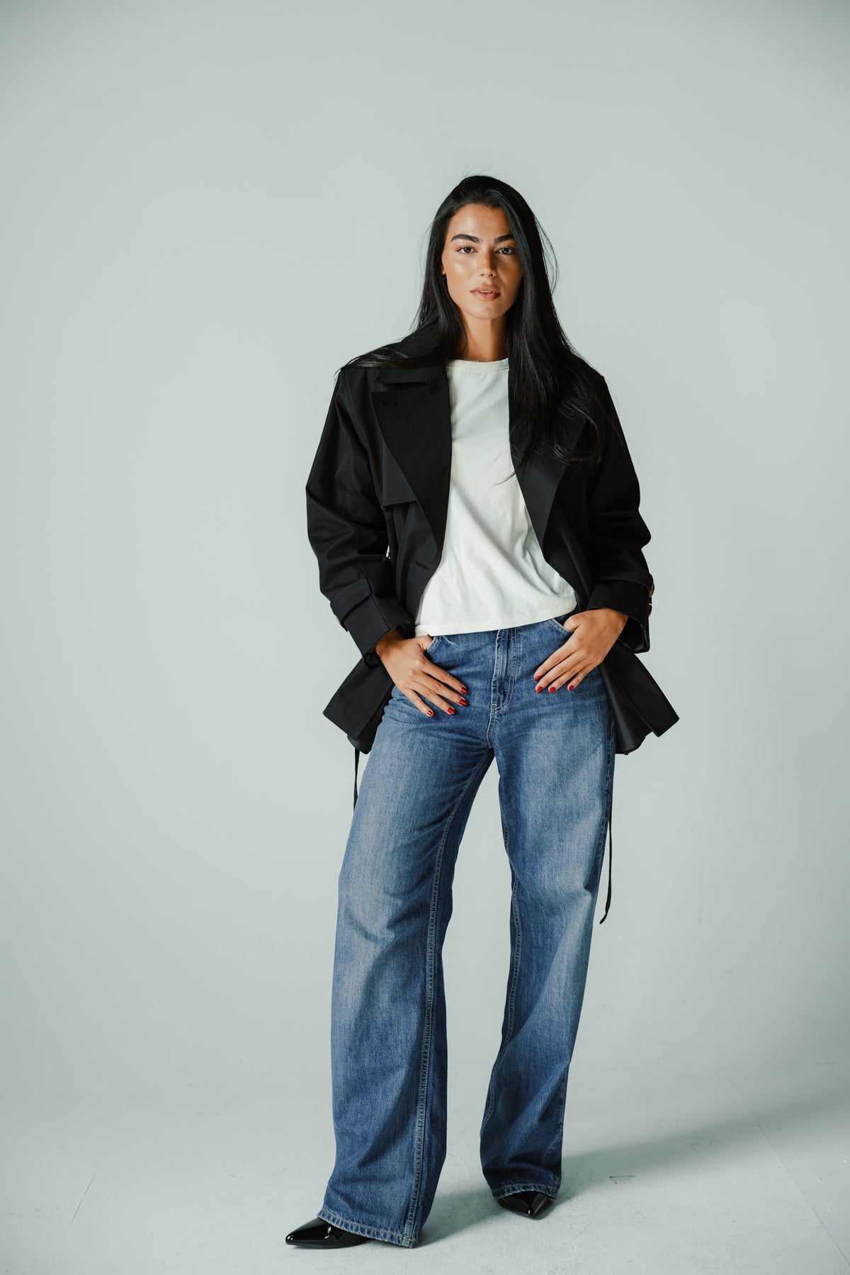 Fall Ritual Trench in Black