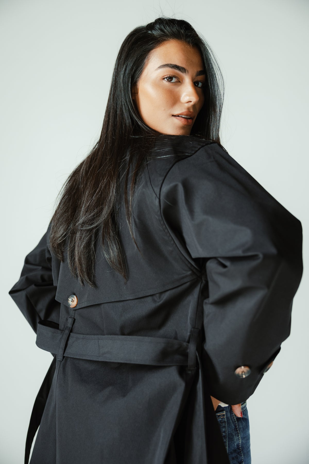 Fall Ritual Trench in Black