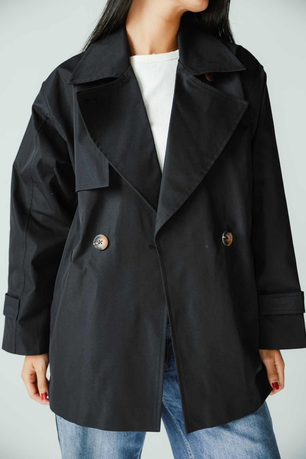 Fall Ritual Trench in Black