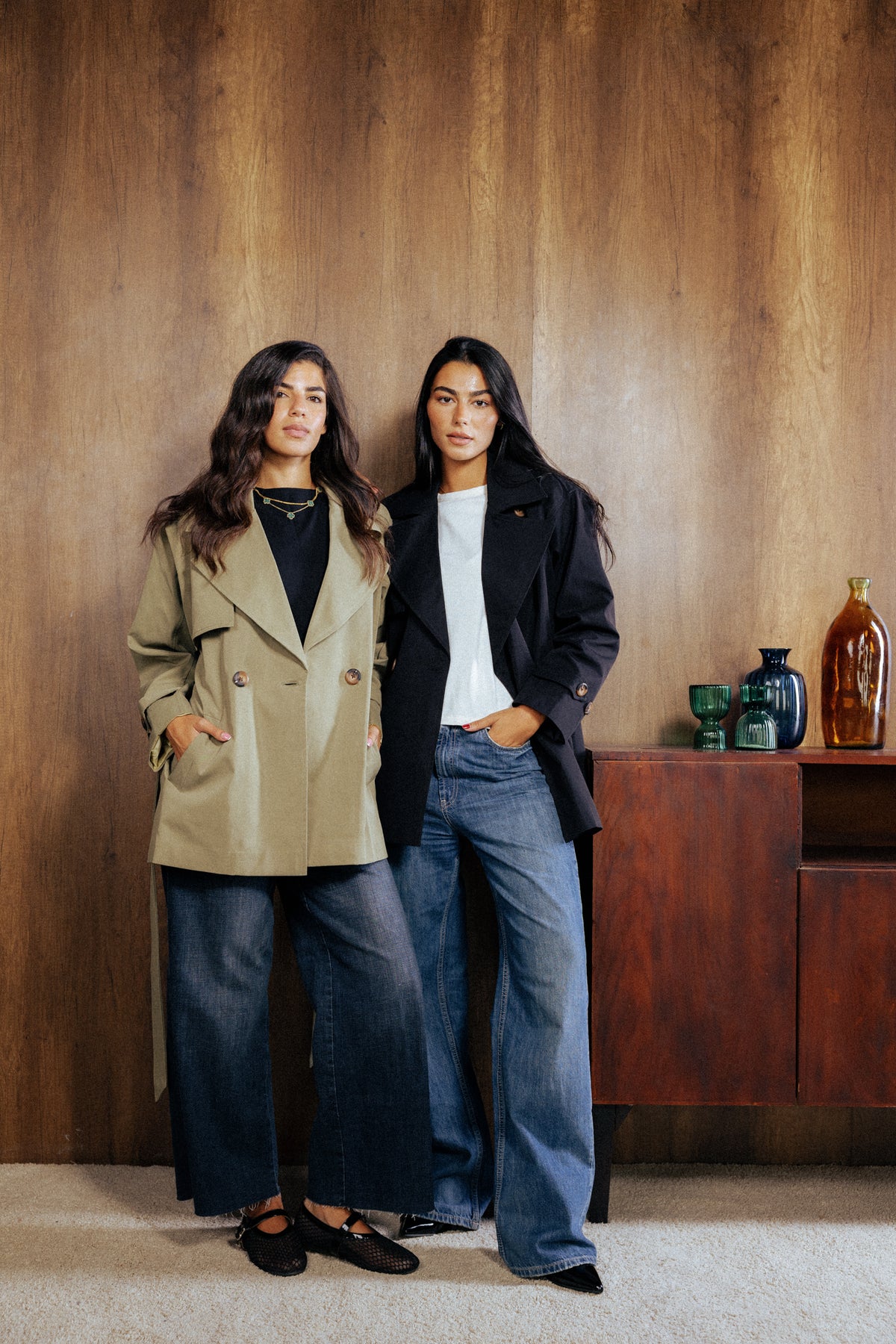 Fall Ritual Trench in Black