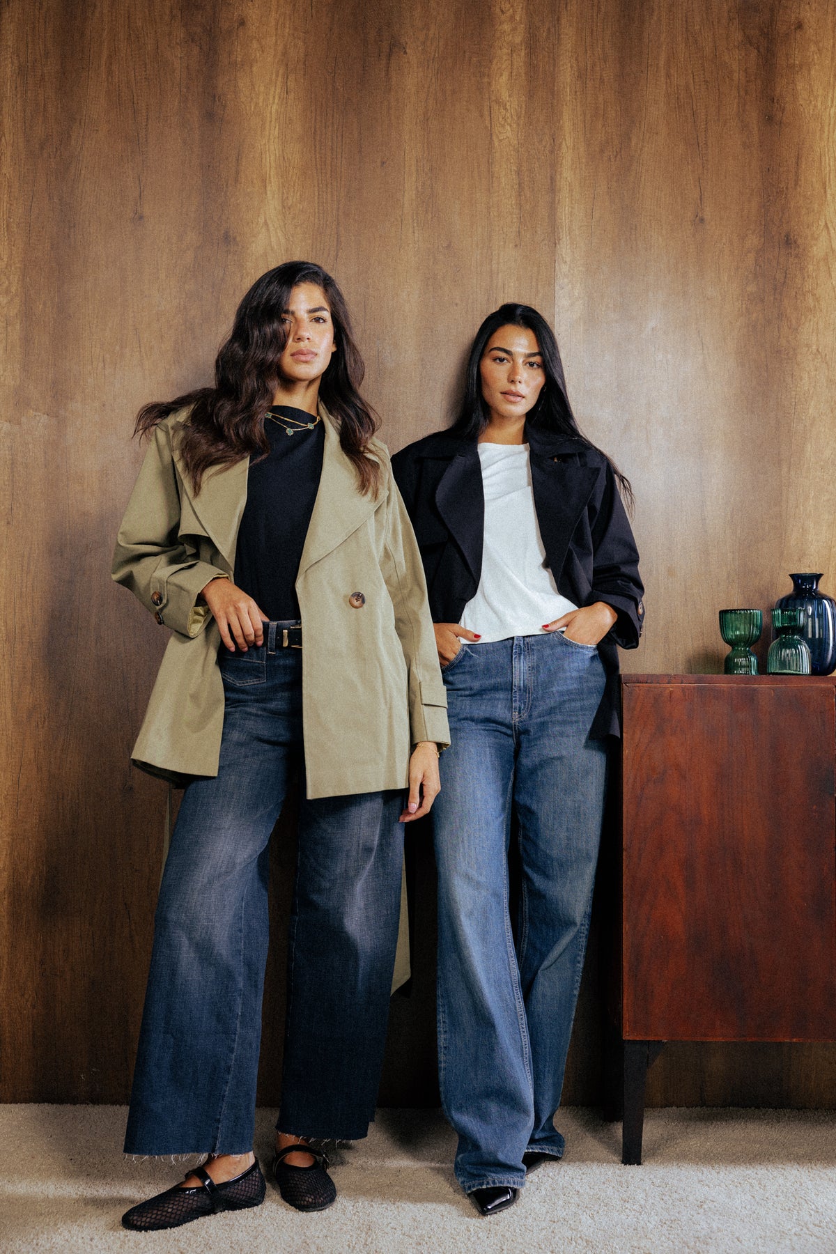 Fall Ritual Trench in Black