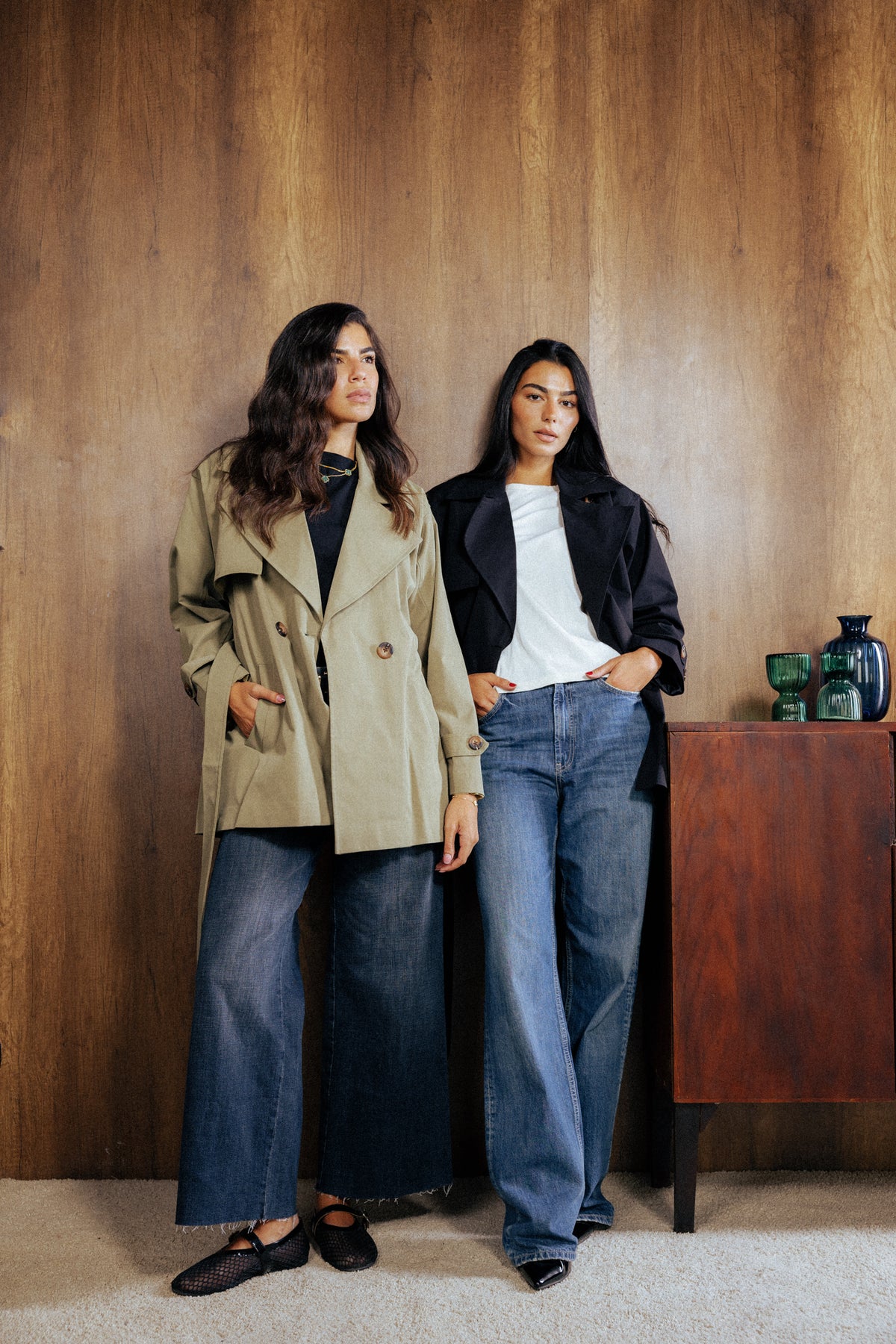 Fall Ritual Trench in Black