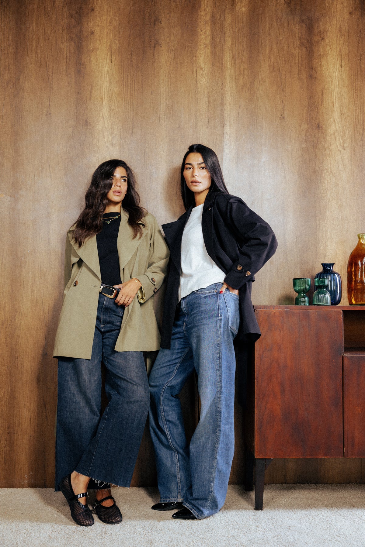 Fall Ritual Trench in Black