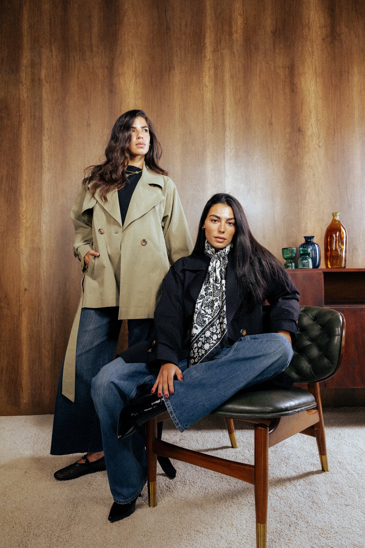 Fall Ritual Trench in Khaki