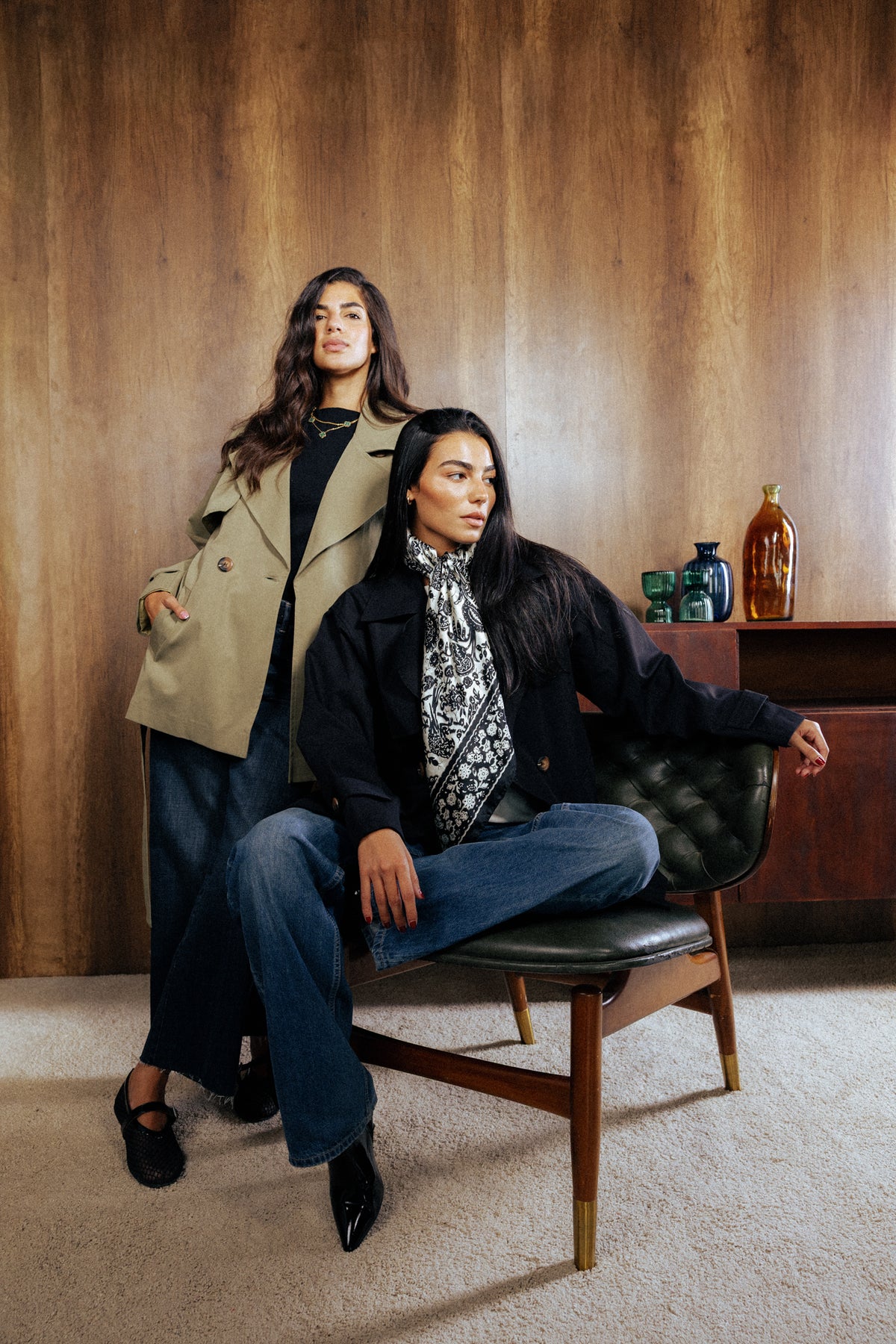 Fall Ritual Trench in Black