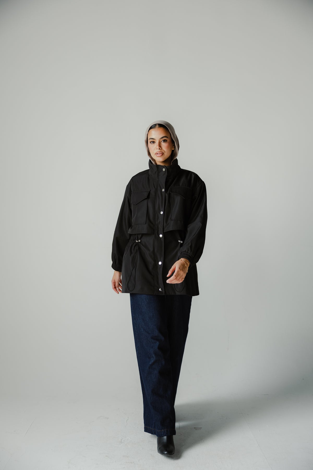 The Field Jacket in Noir