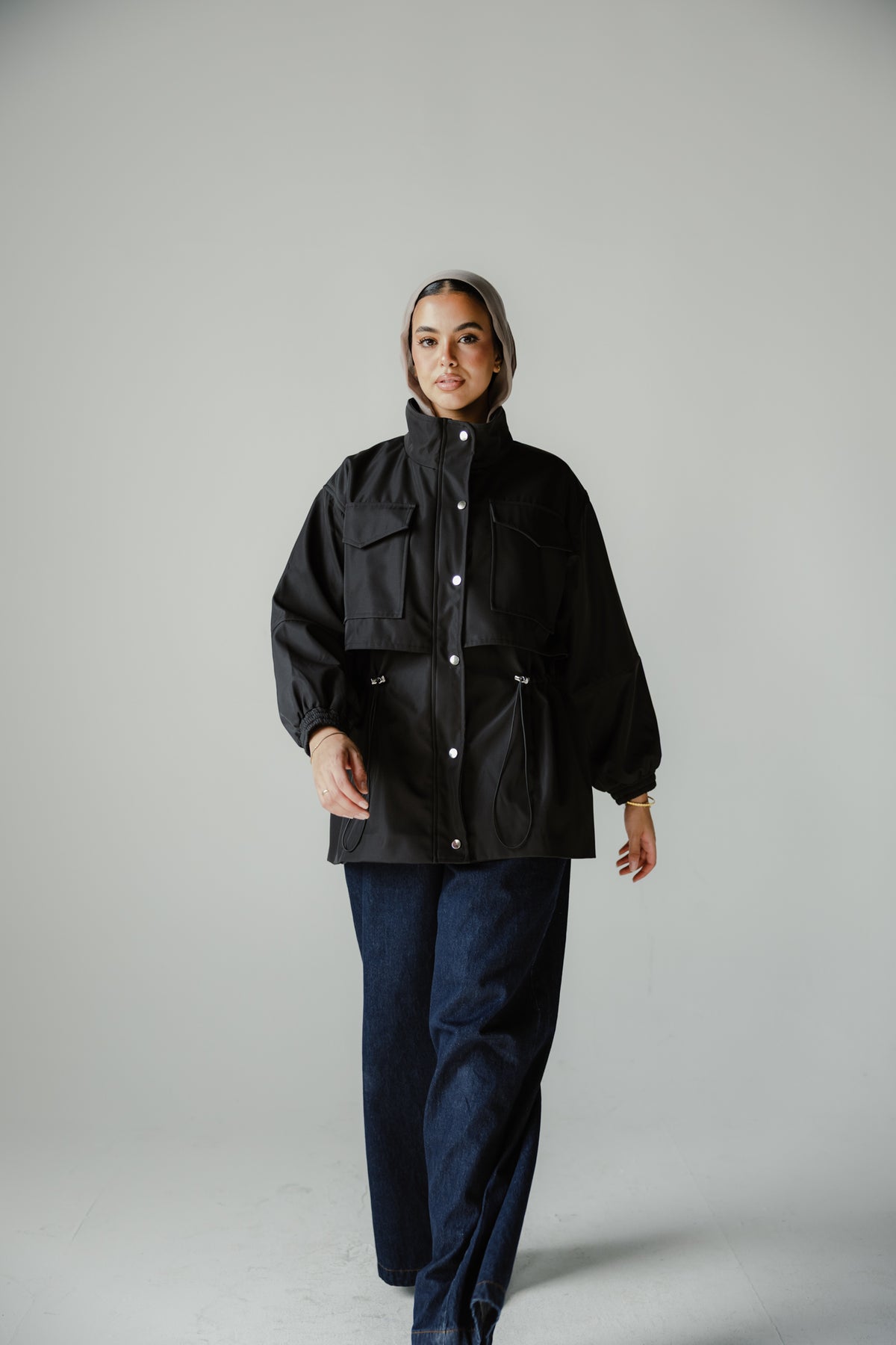 The Field Jacket in Noir