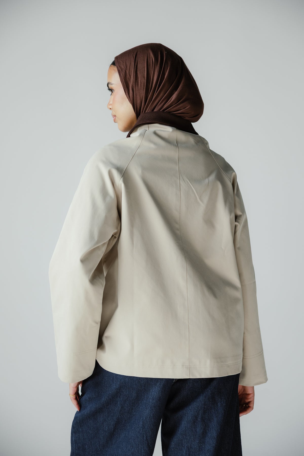 Fallen Jacket in Beige