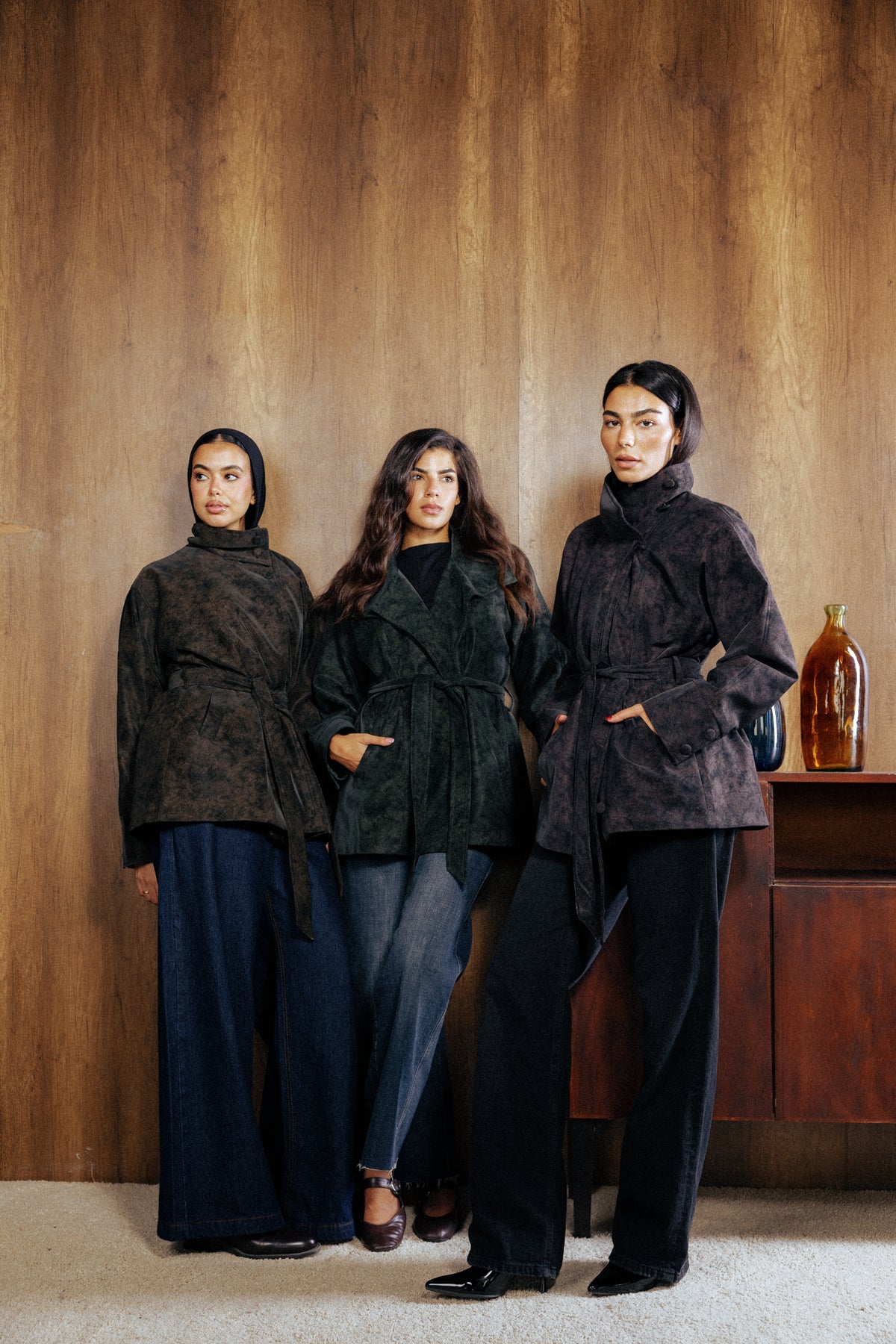 The Underwood Leather Jacket in Walnut