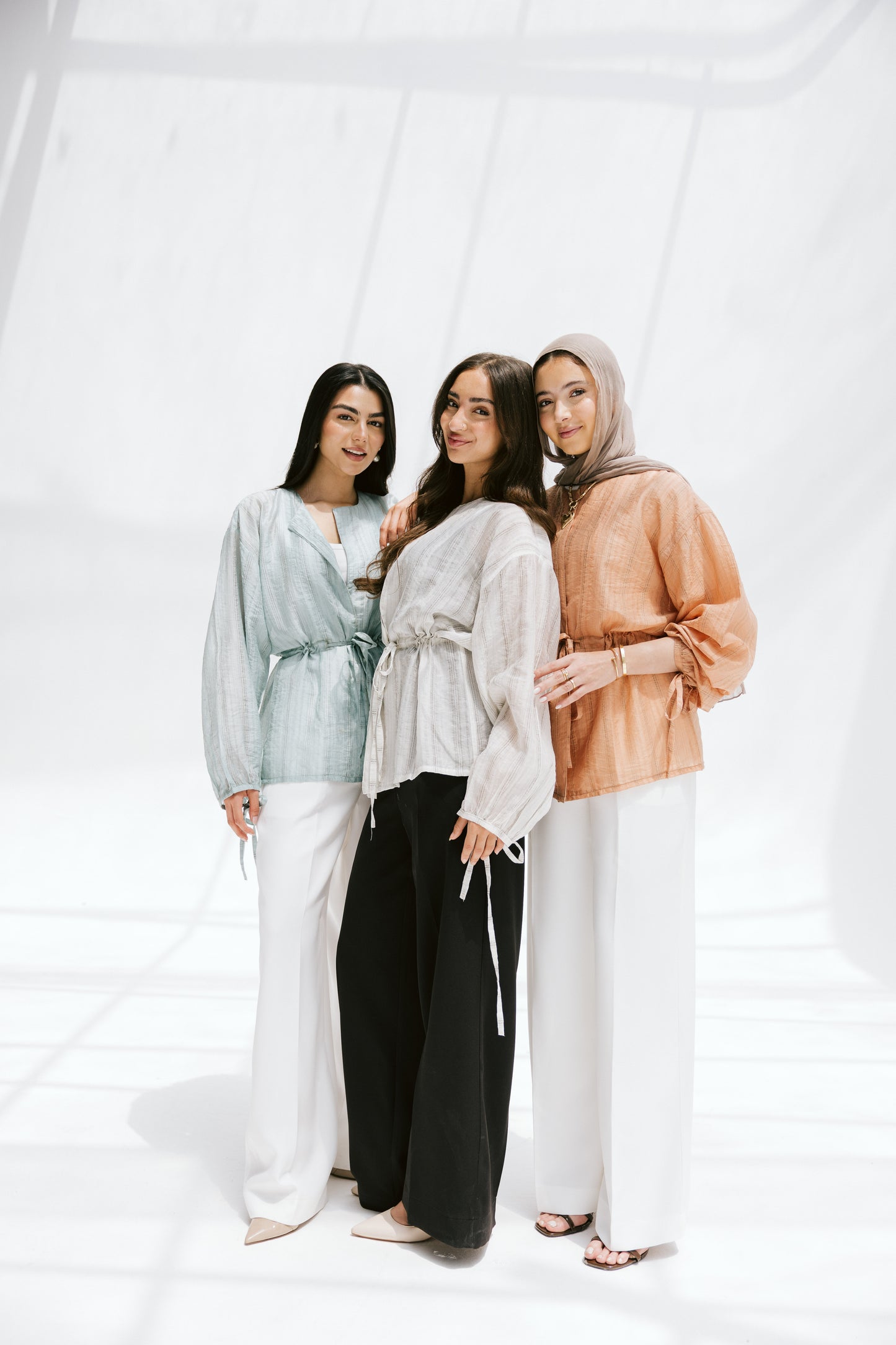 Marée blouse in Apricot