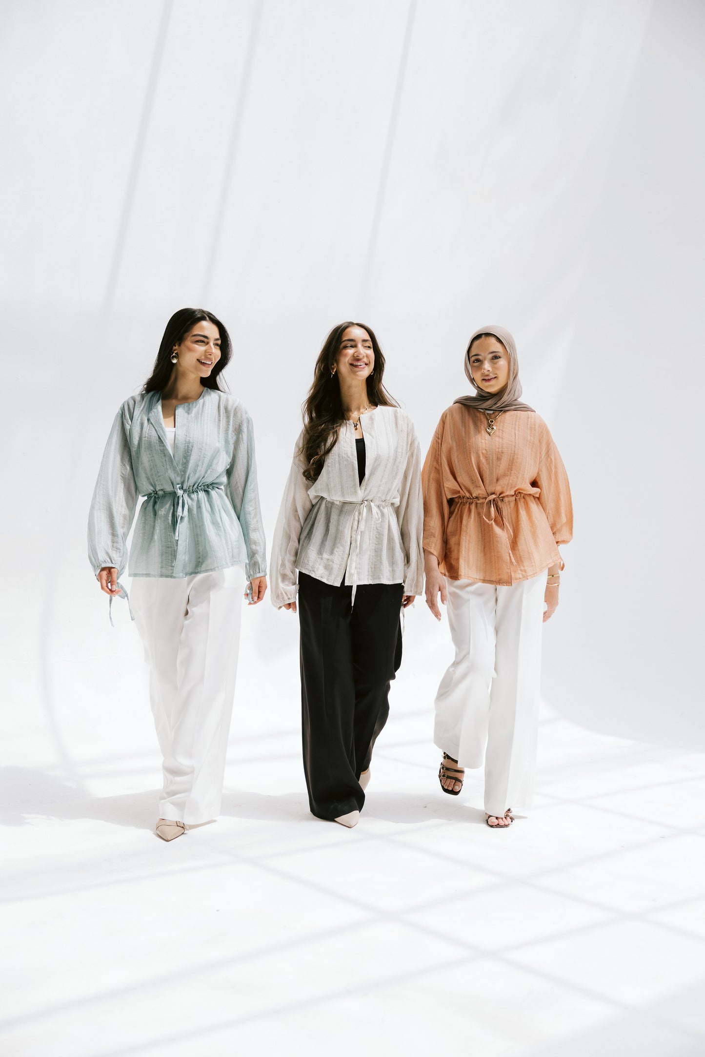 Marée blouse in Apricot