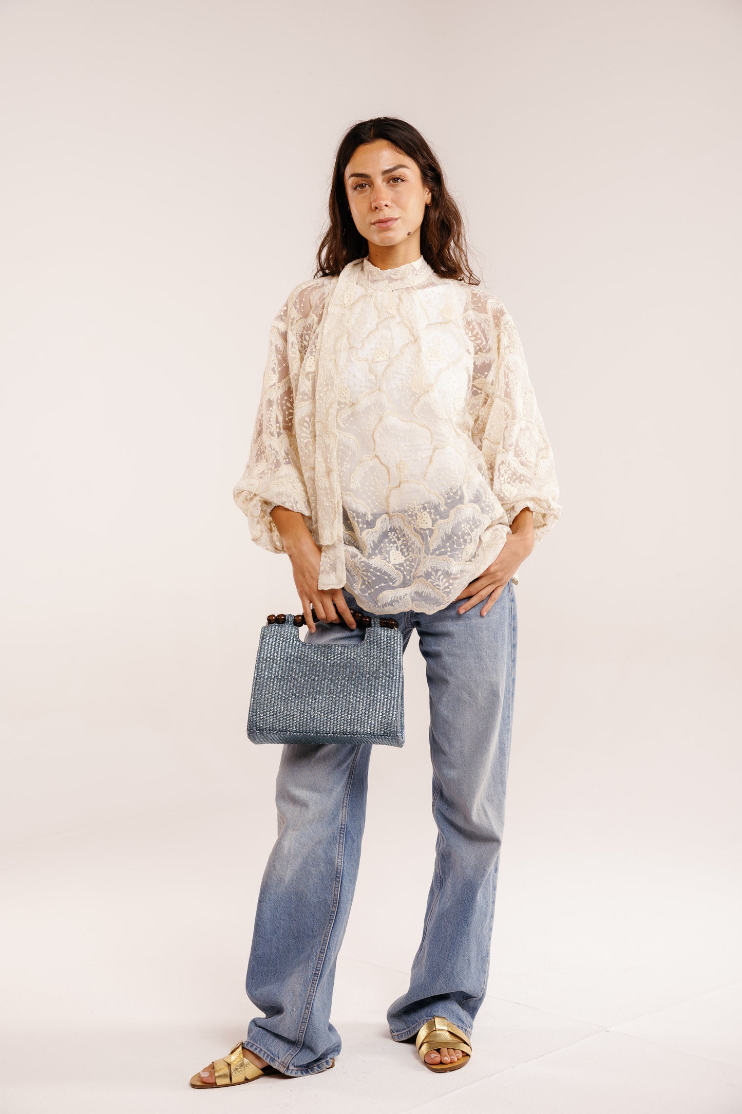 Éclat Embroidery Blouse