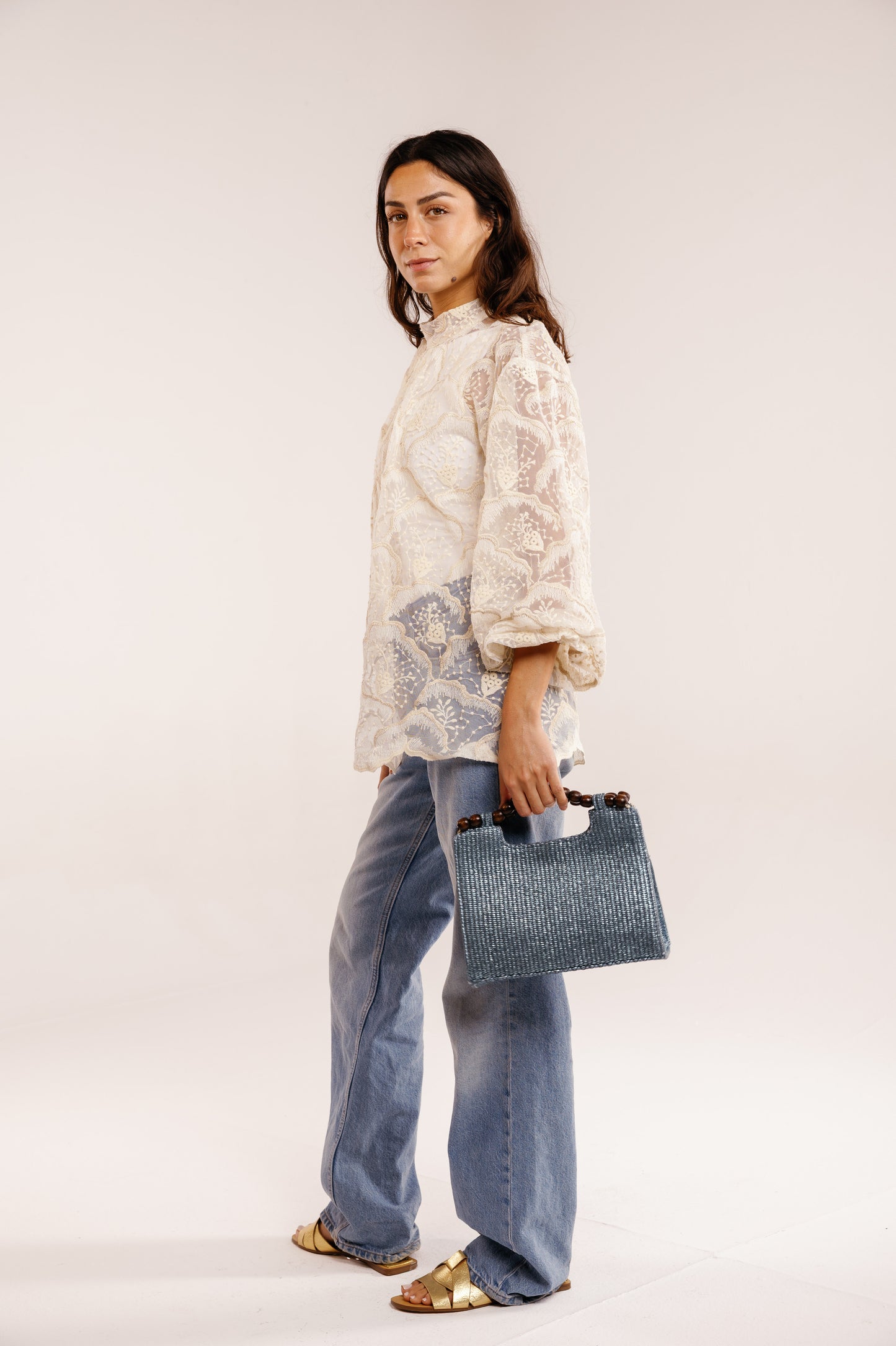 Éclat Embroidery Blouse