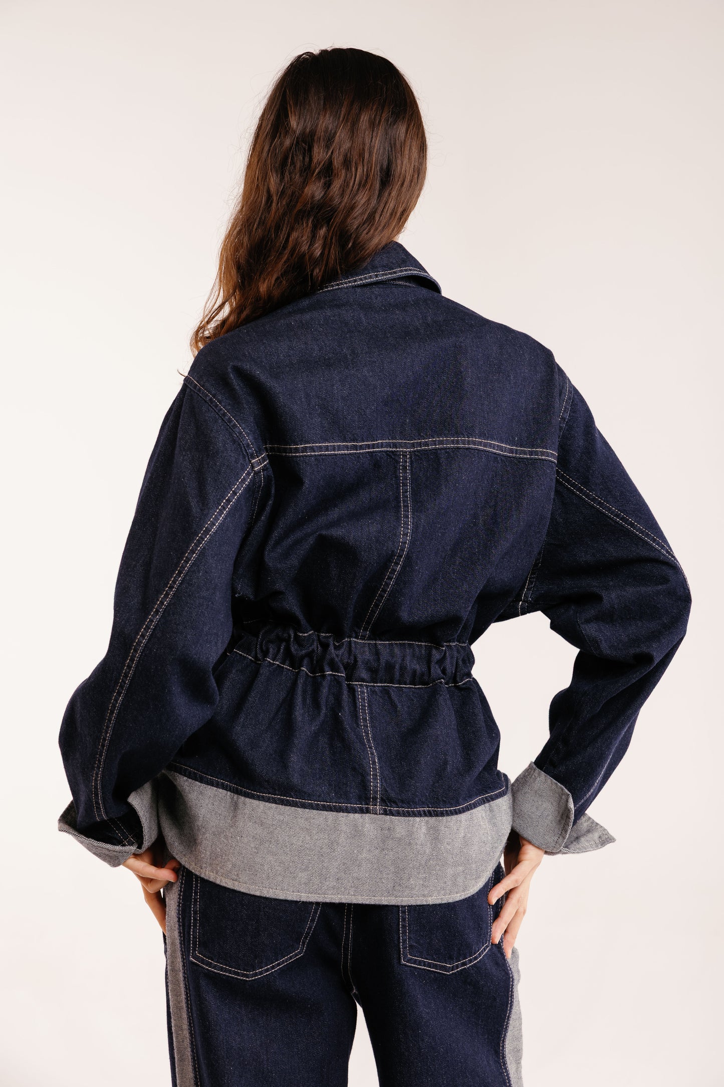 The Tow-Tone Denim Set