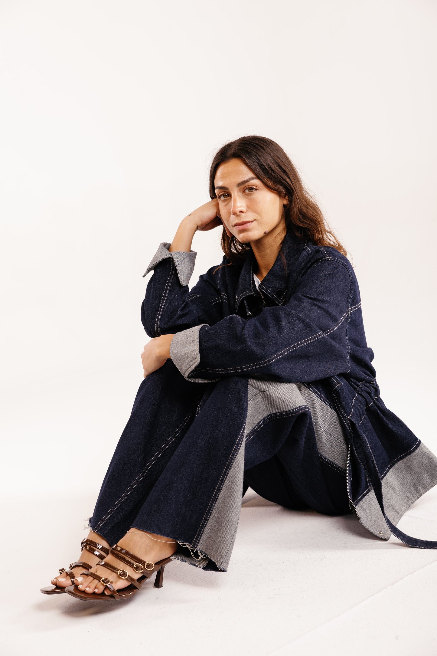 The Tow-Tone Denim Set