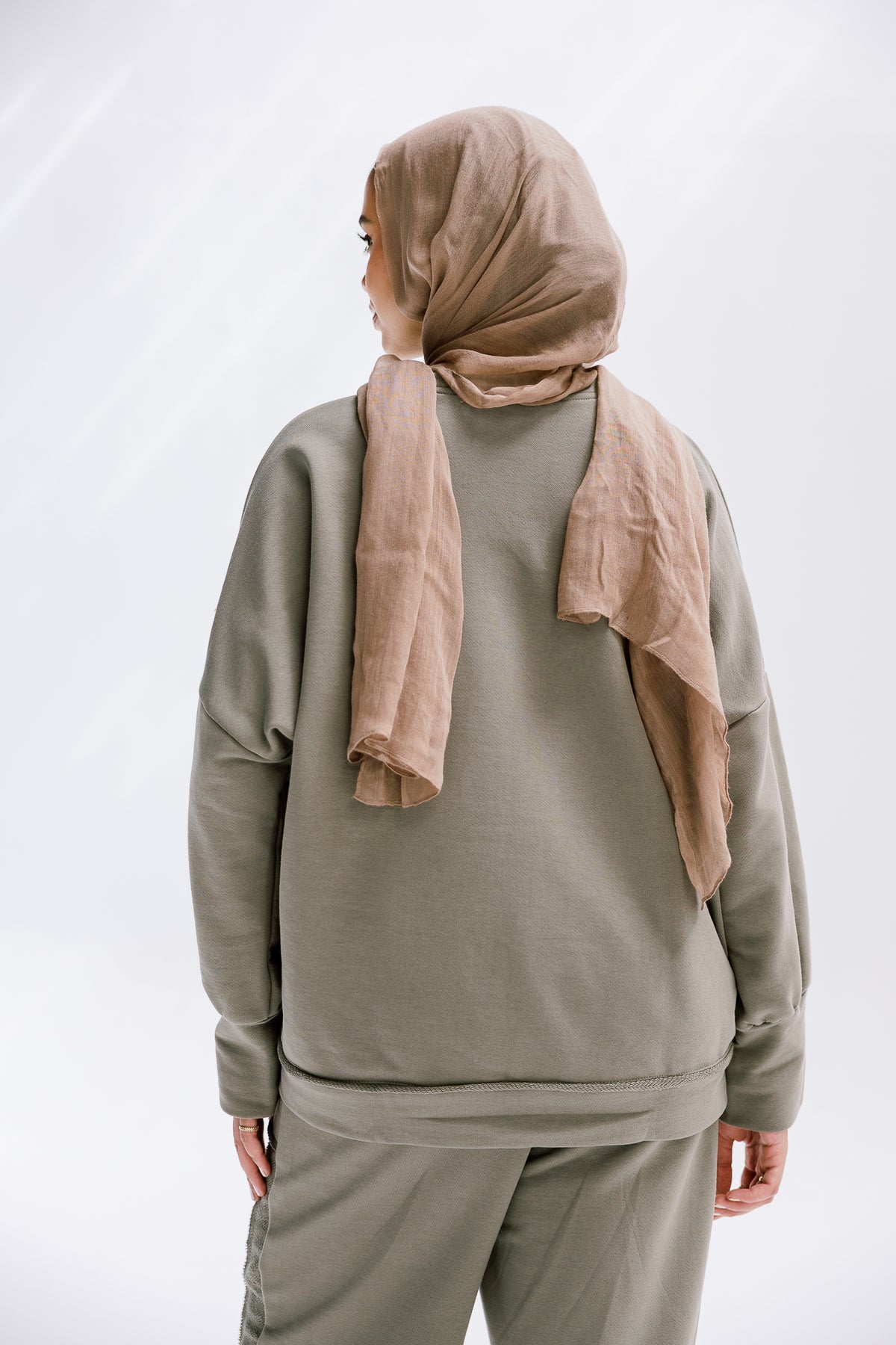 Fall Crewneck Set in Sage