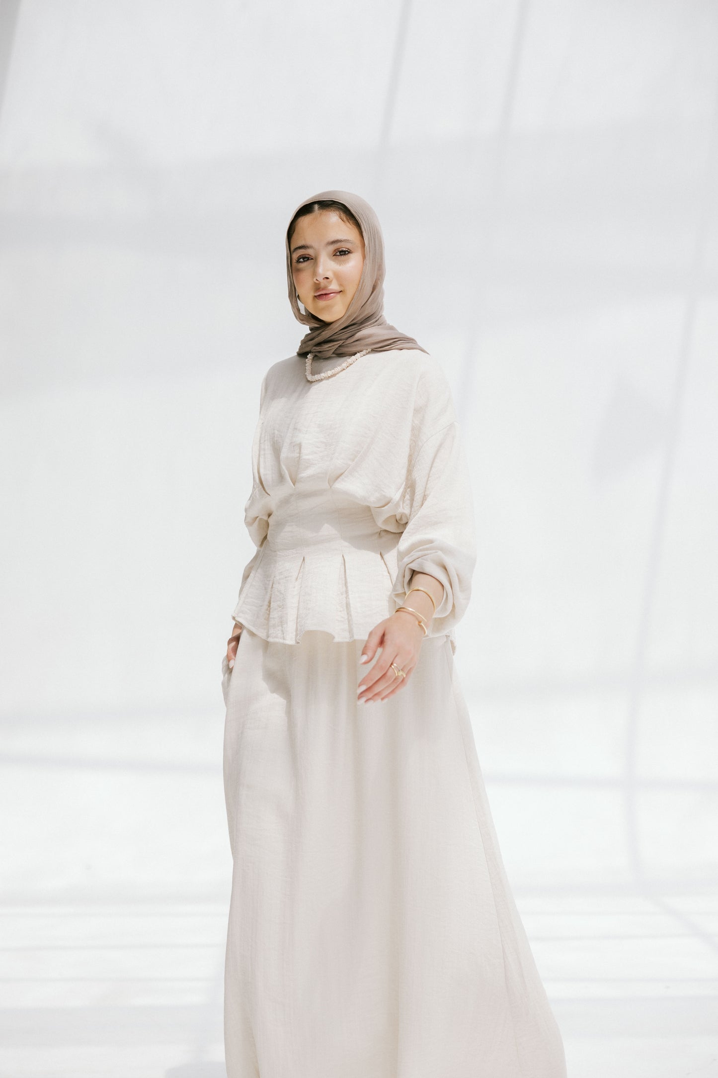 The Lagoon Set in Cream