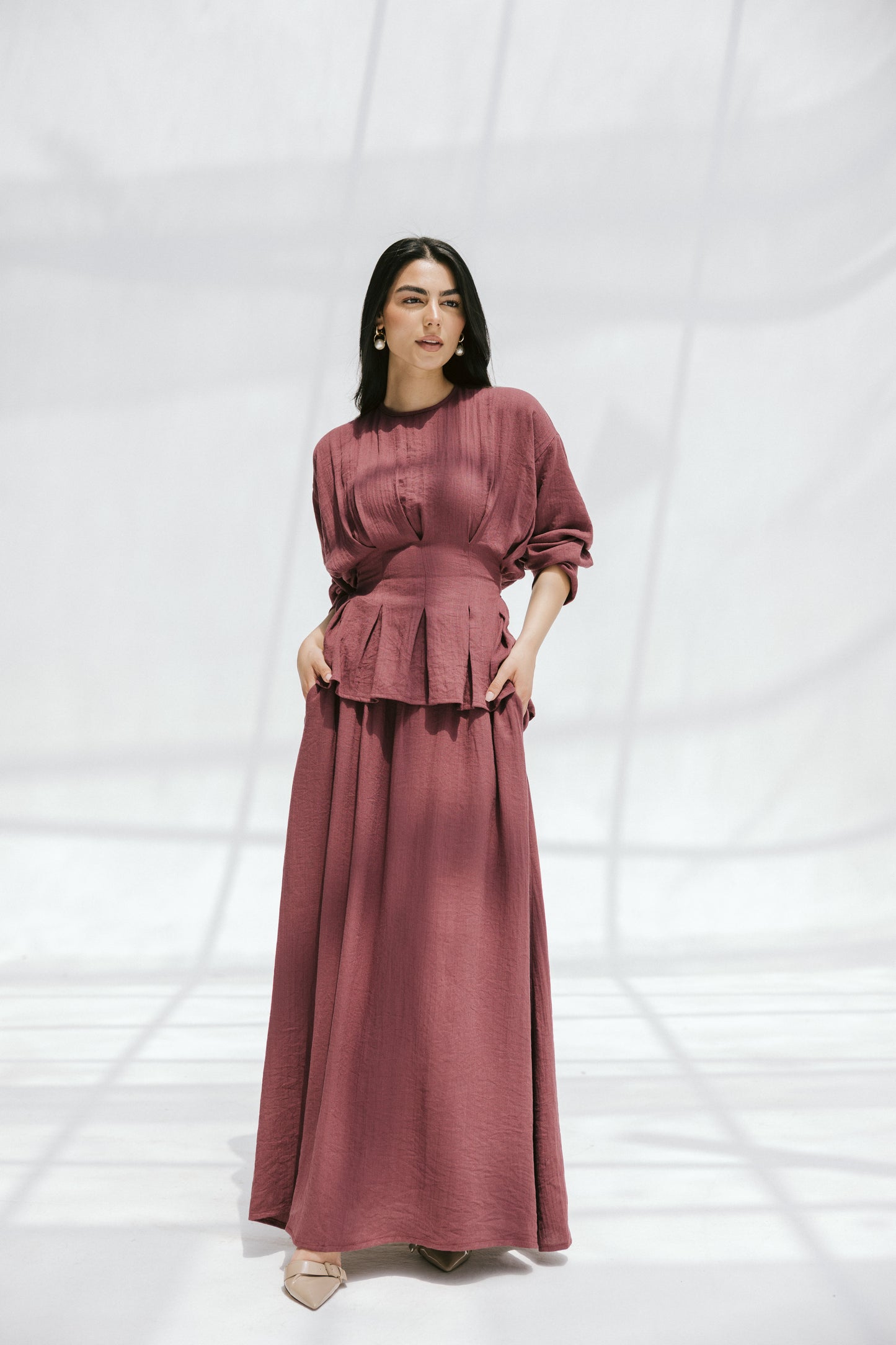 The Lagoon Set in Brick Red