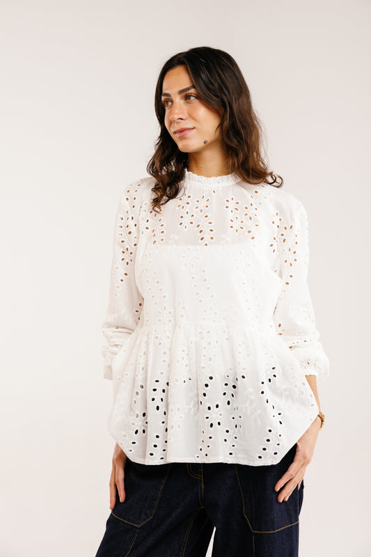 The Eyelet Blouse