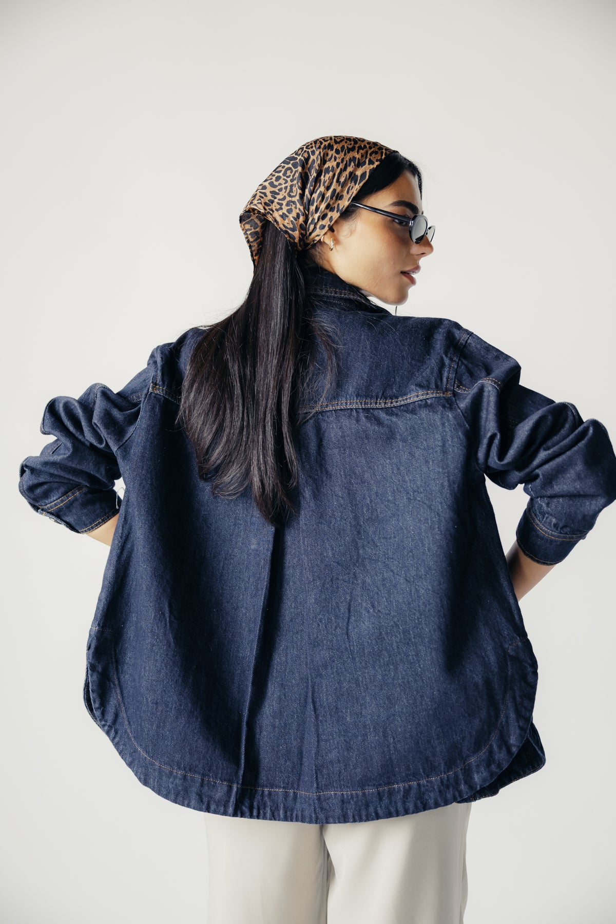 Falling Leaves Denim Jacket
