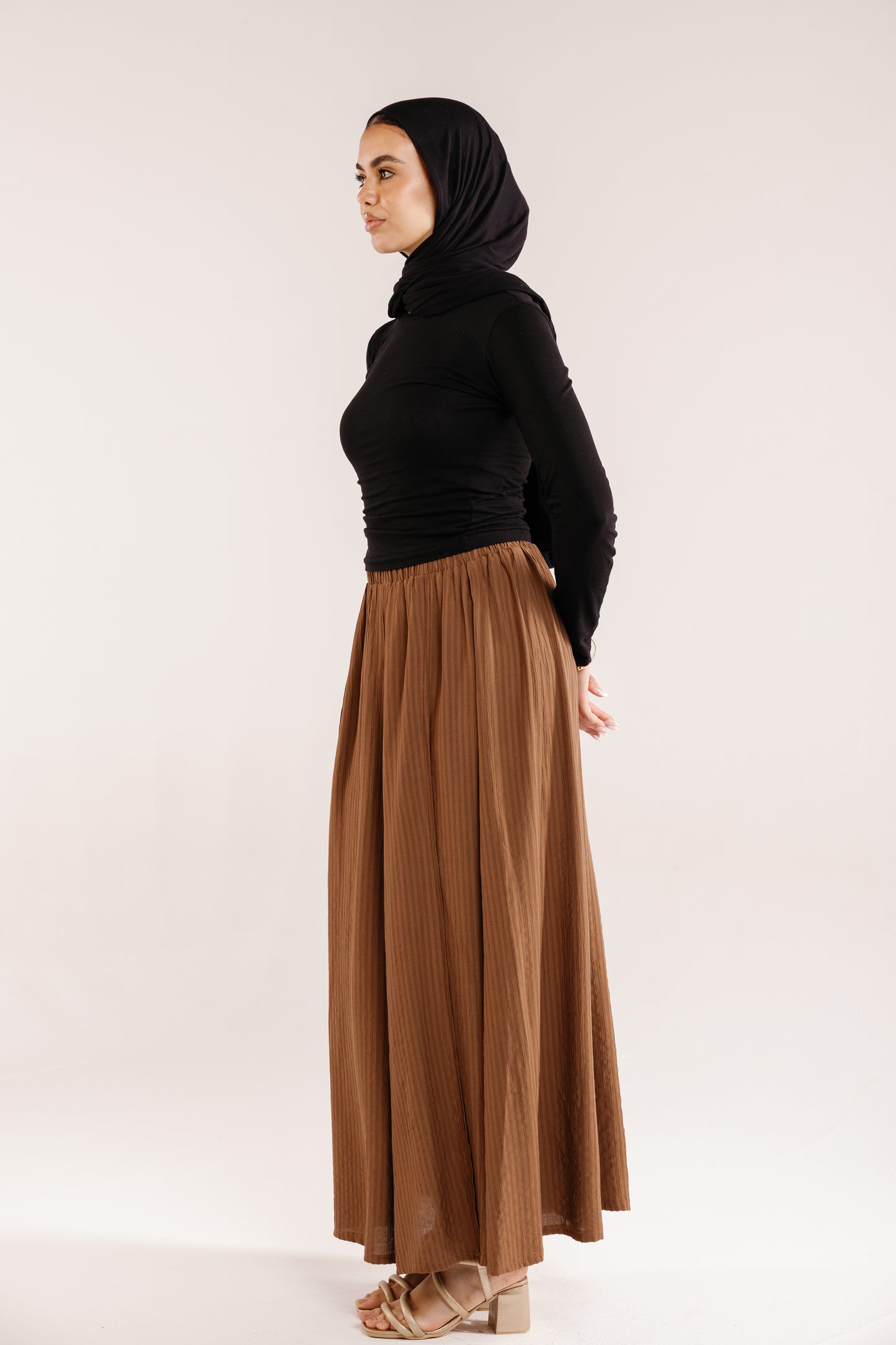 The Sway Skirt in Walnut
