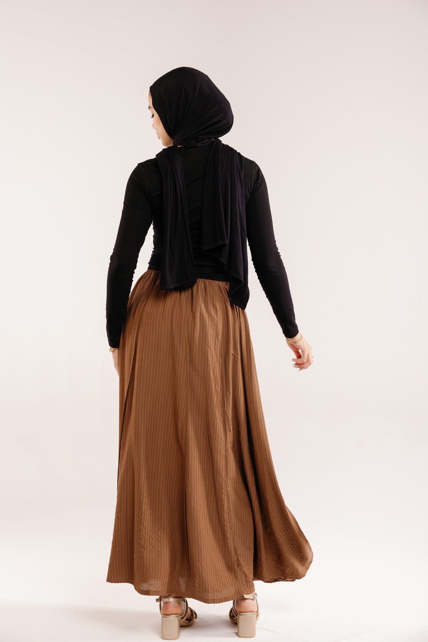 The Sway Skirt in Walnut