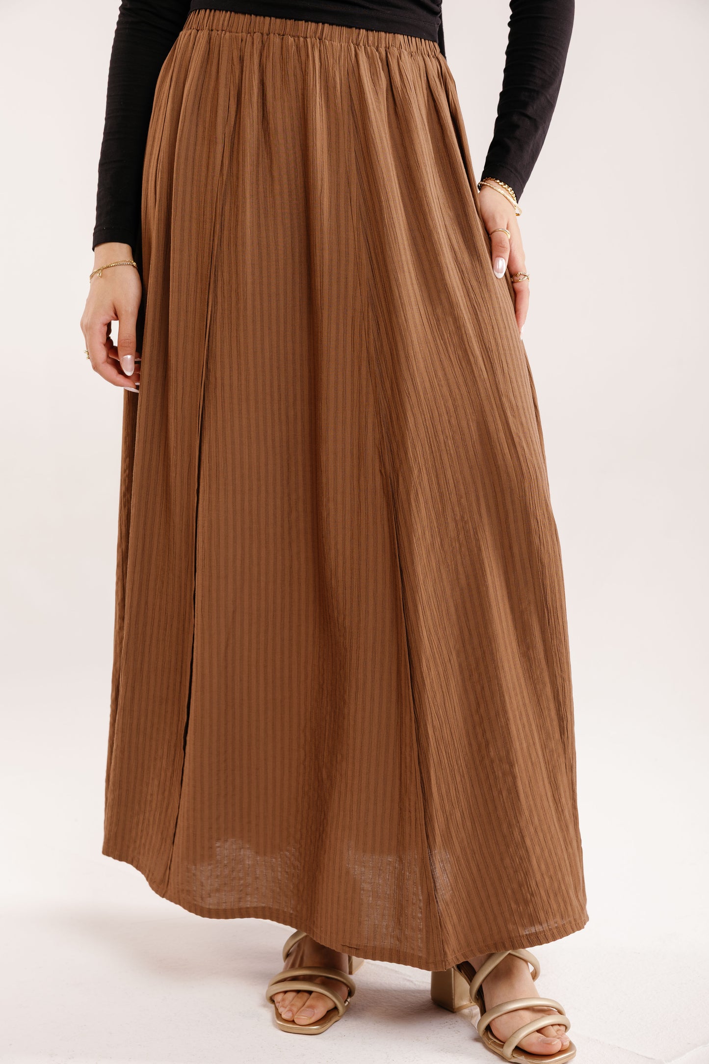 The Sway Skirt in Walnut