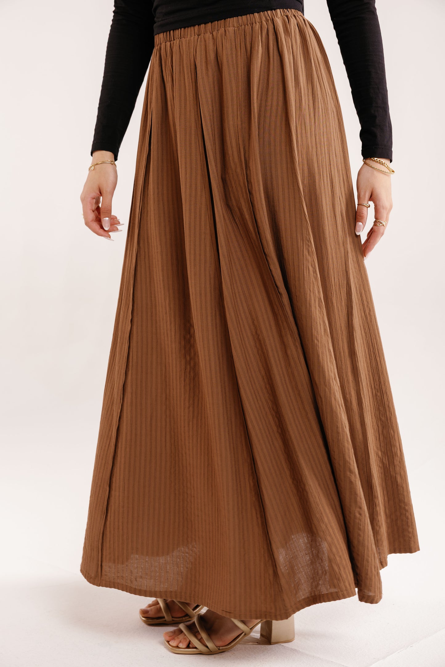 The Sway Skirt in Walnut