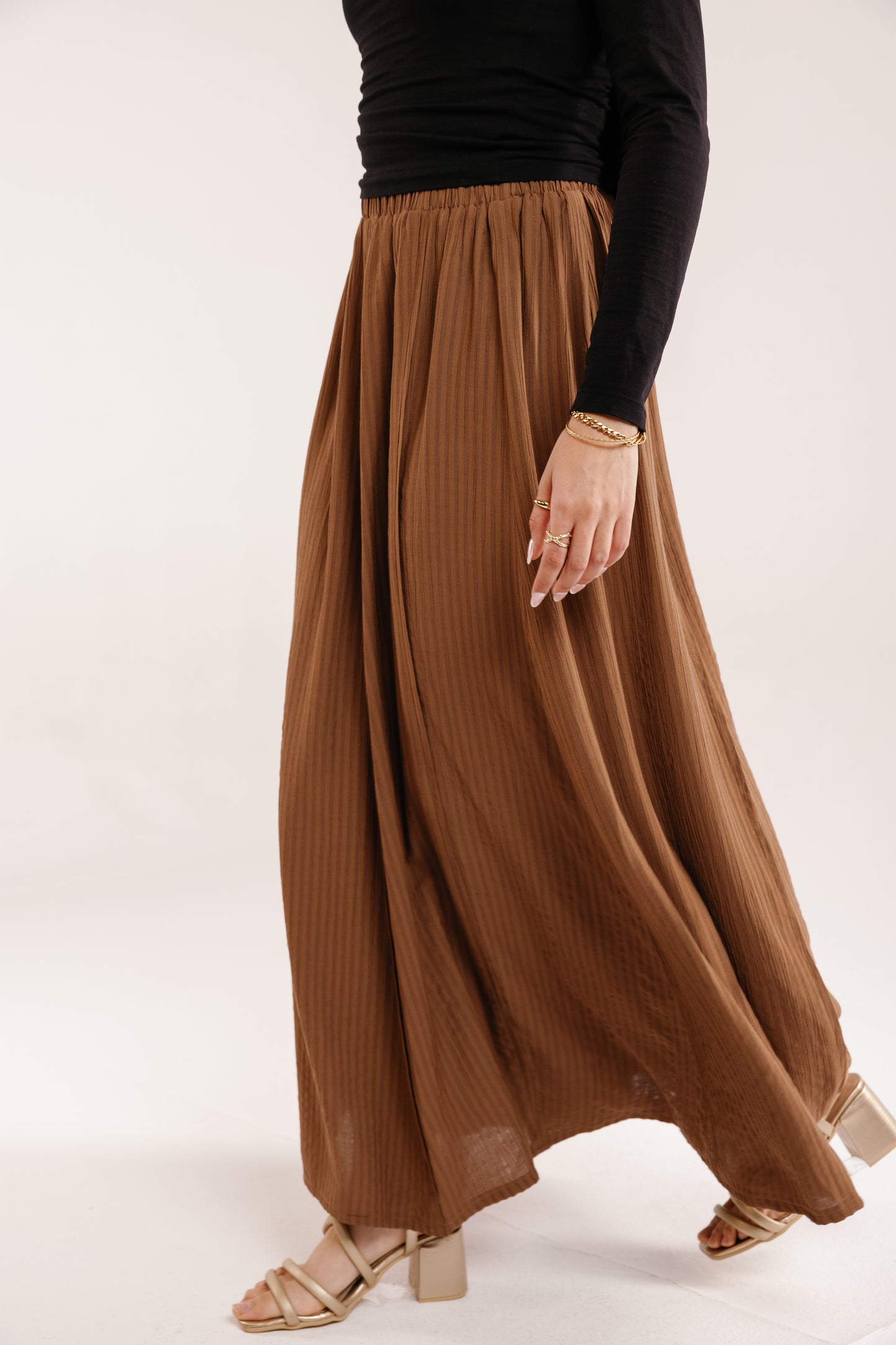 The Sway Skirt in Walnut