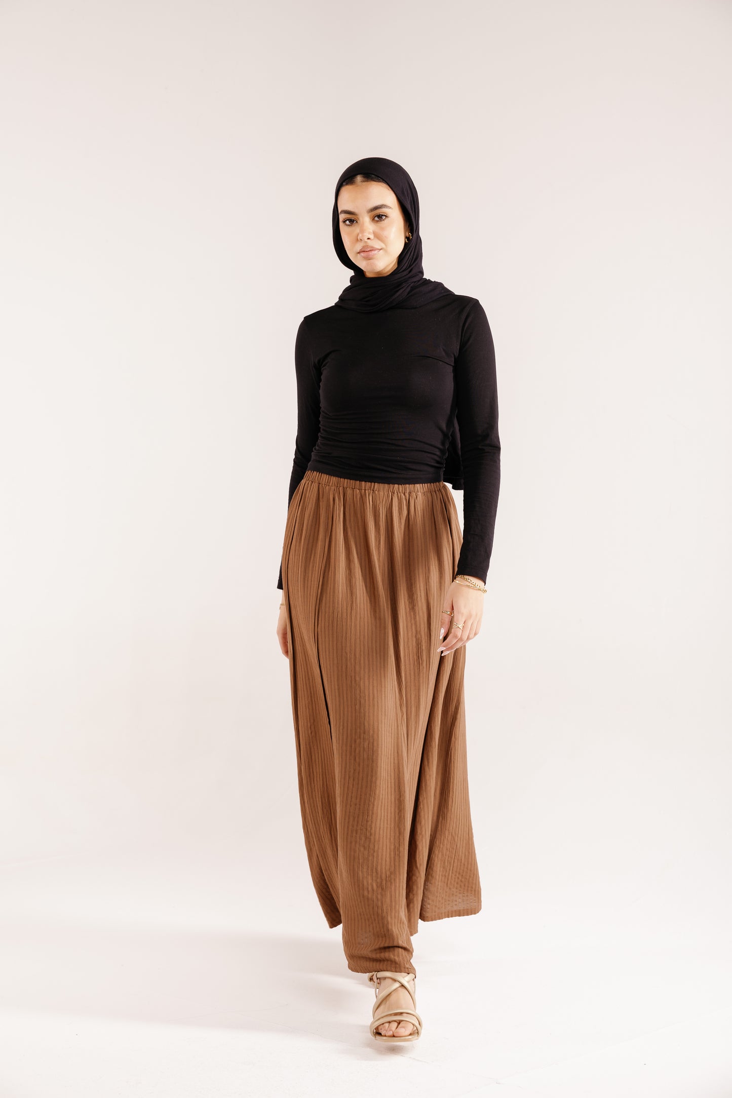 The Sway Skirt in Walnut