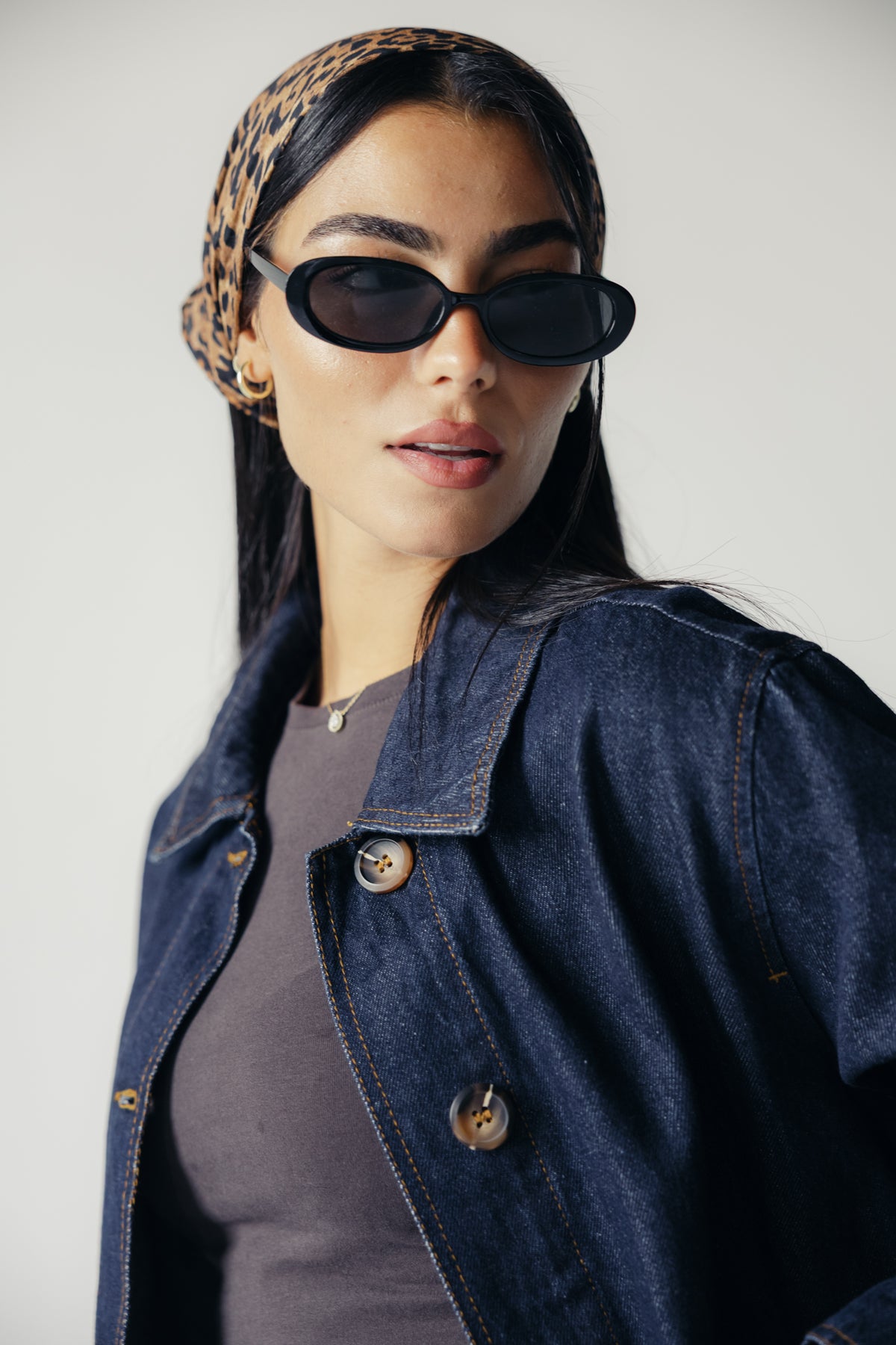 Falling Leaves Denim Jacket