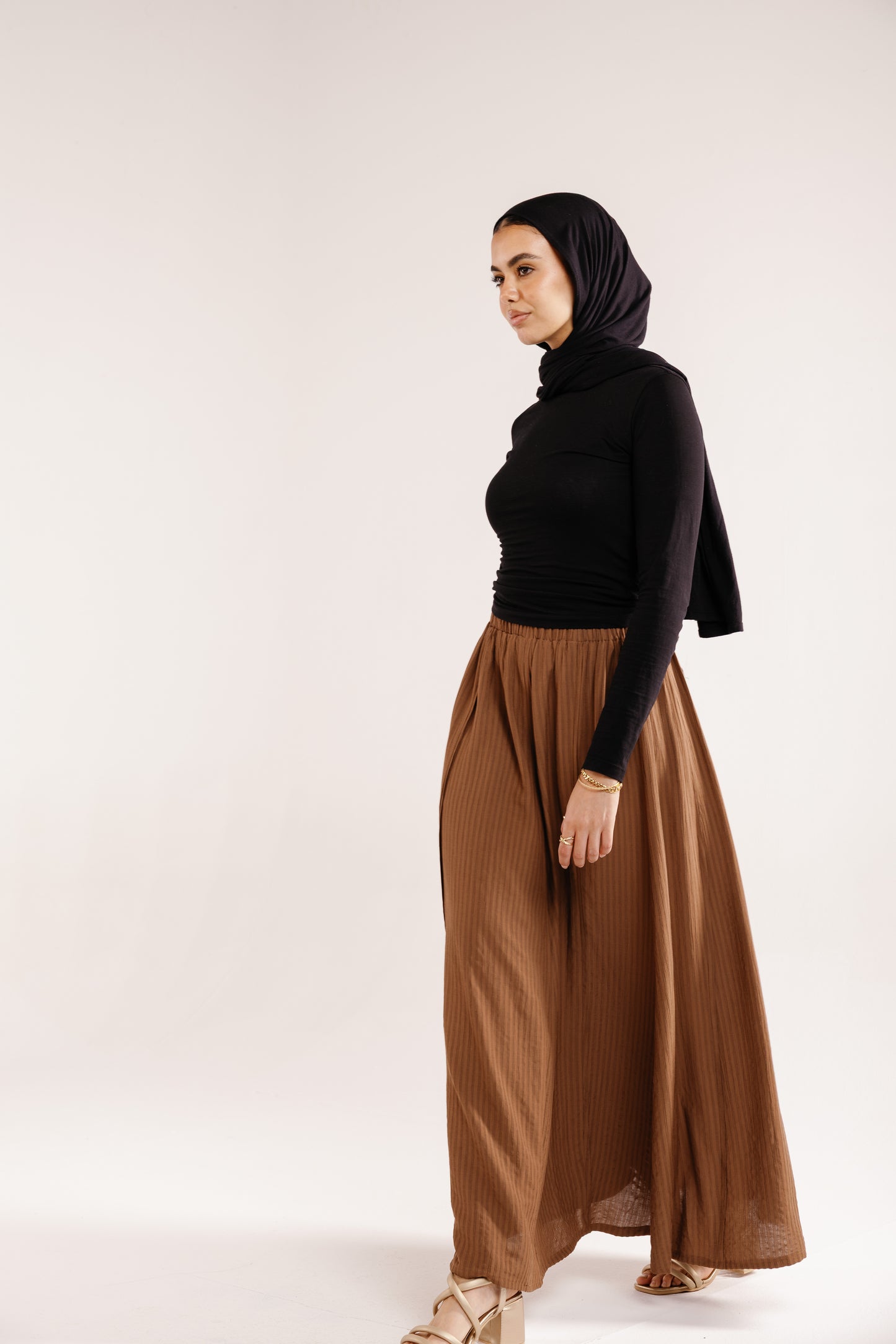 The Sway Skirt in Walnut