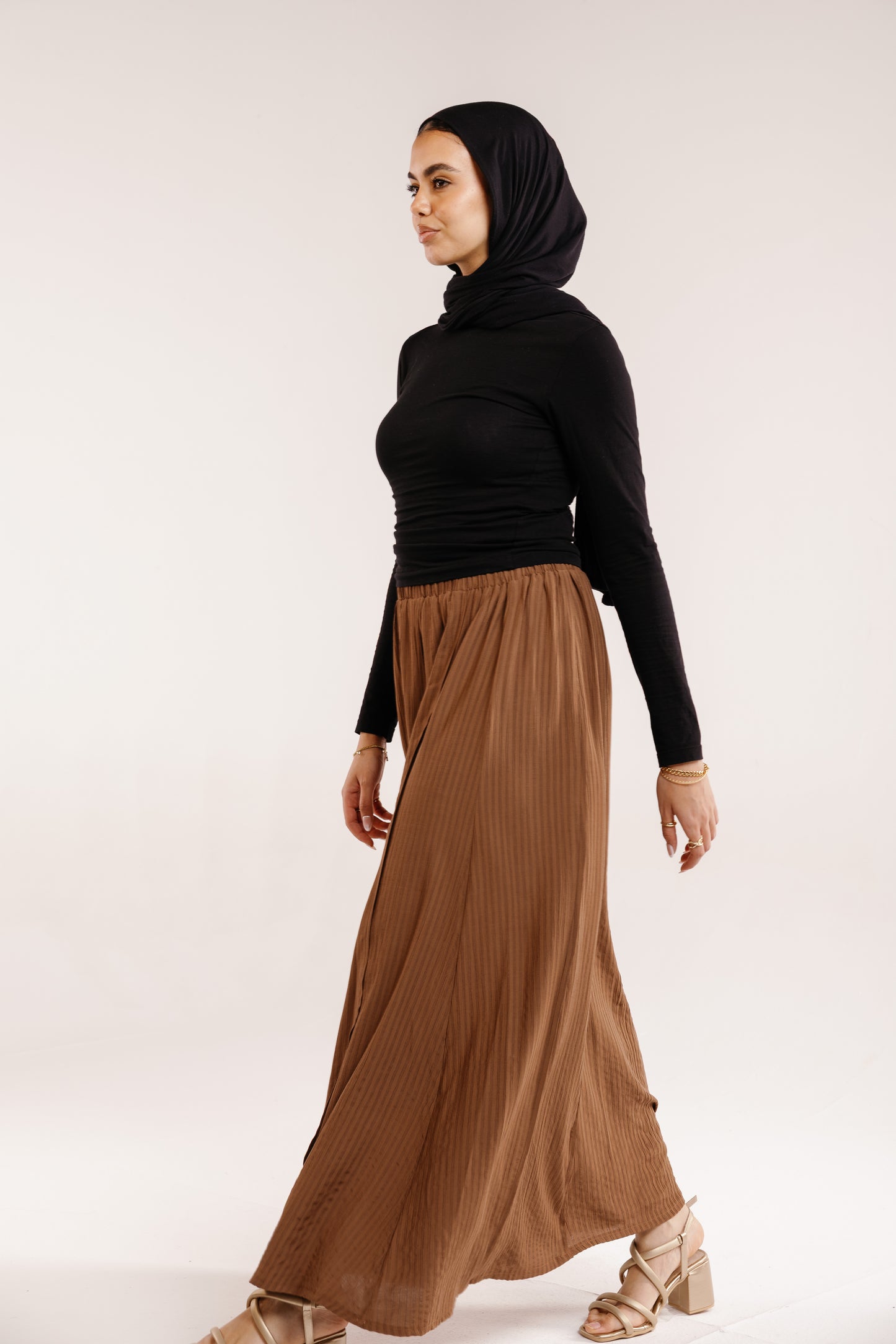 The Sway Skirt in Walnut