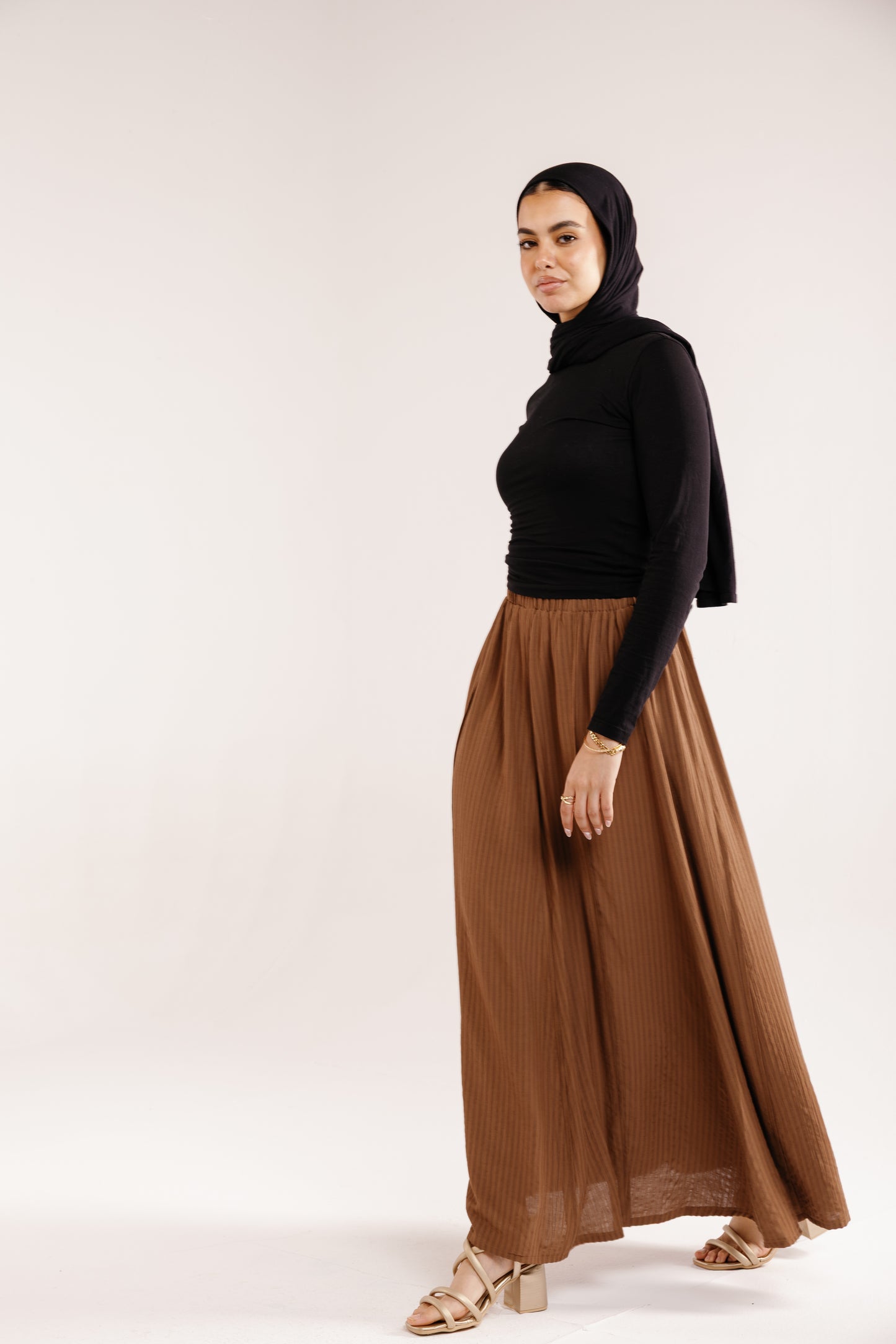 The Sway Skirt in Walnut