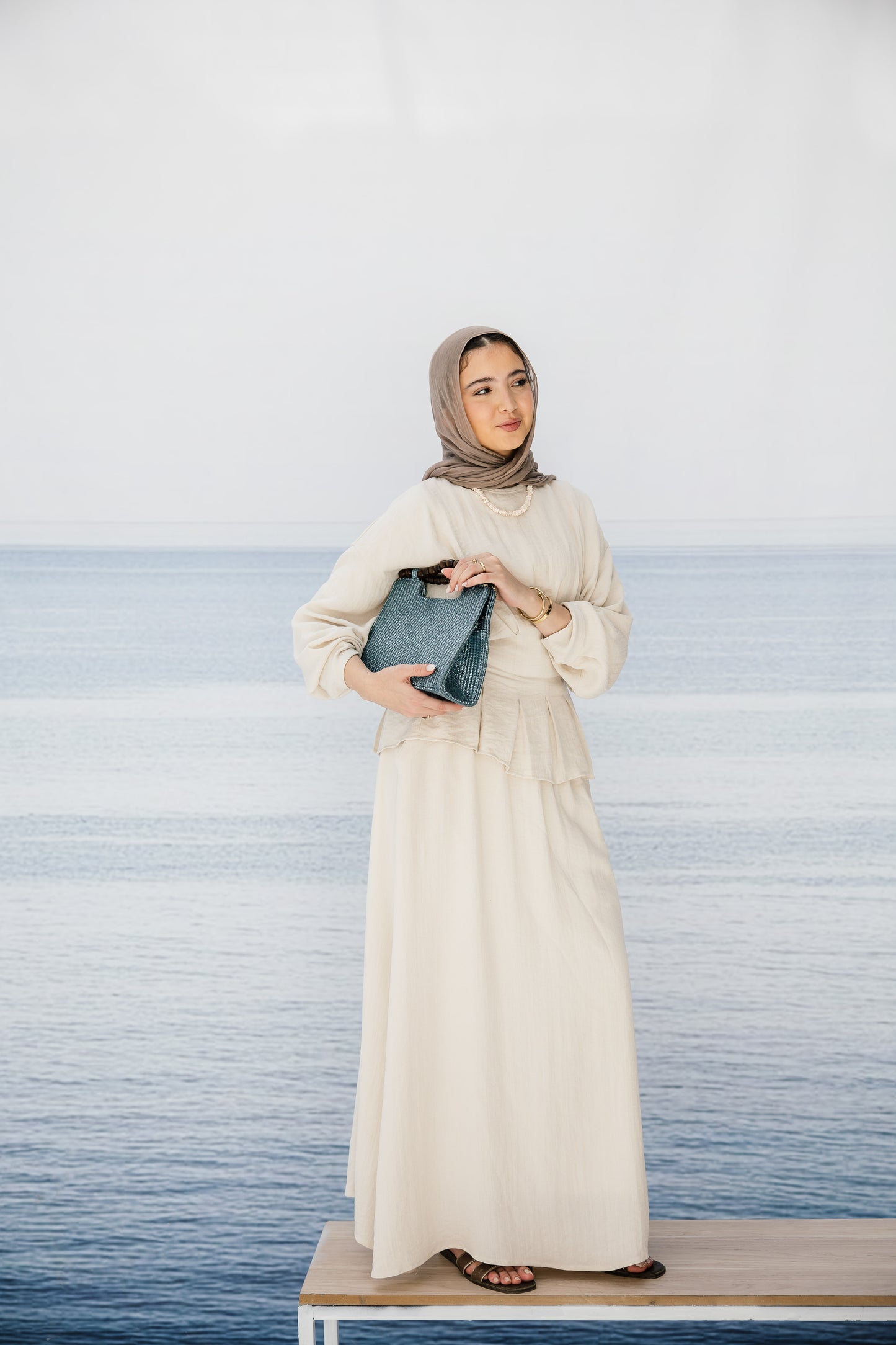 The Lagoon Set in Cream