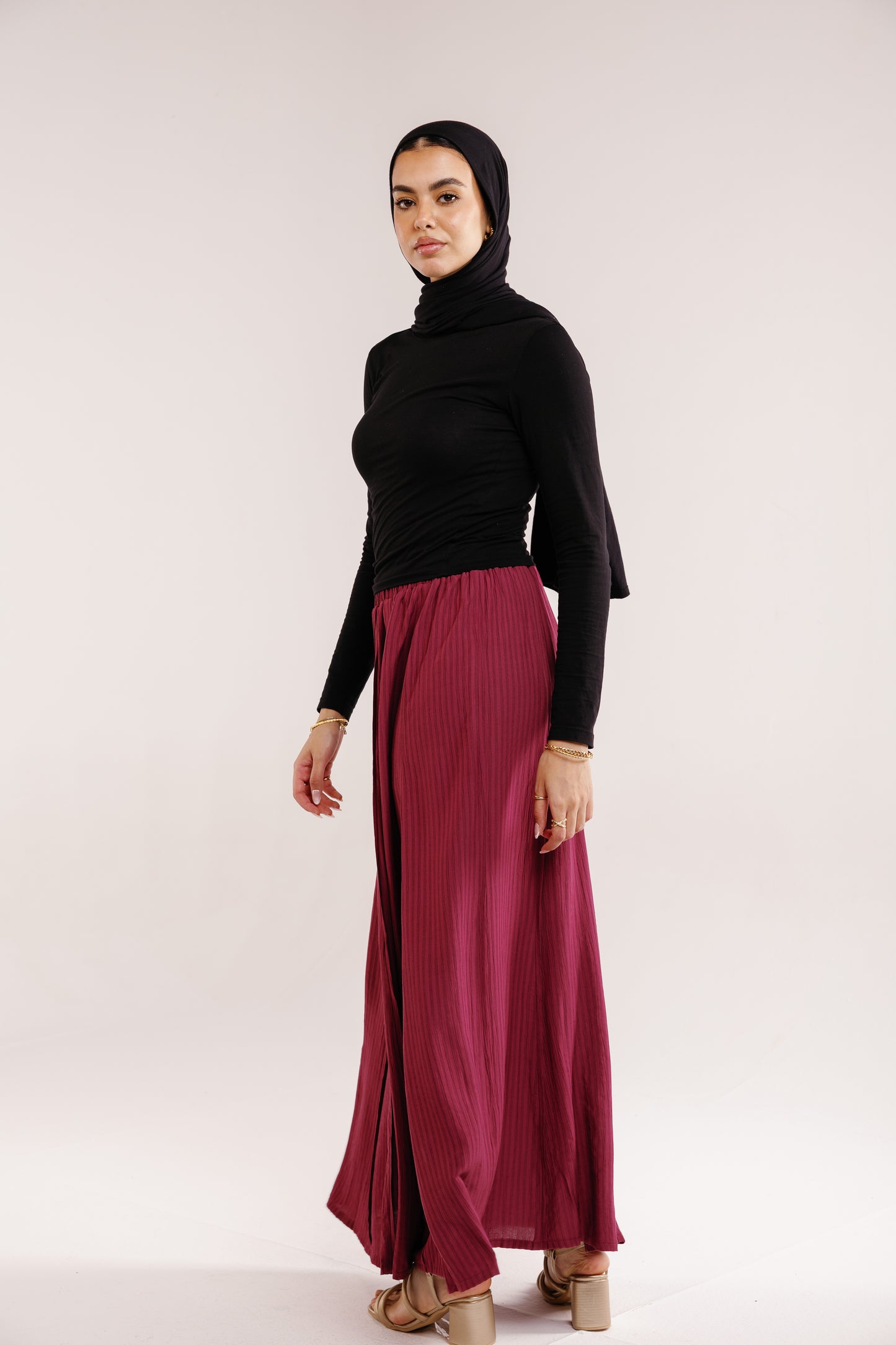 The Sway Skirt in Ruby