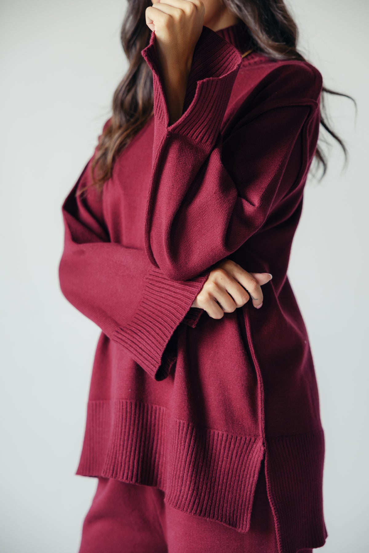 The Lounge Set in Cranberry