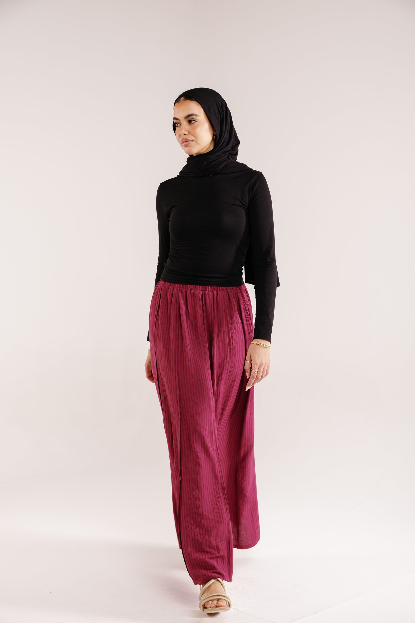 The Sway Skirt in Ruby