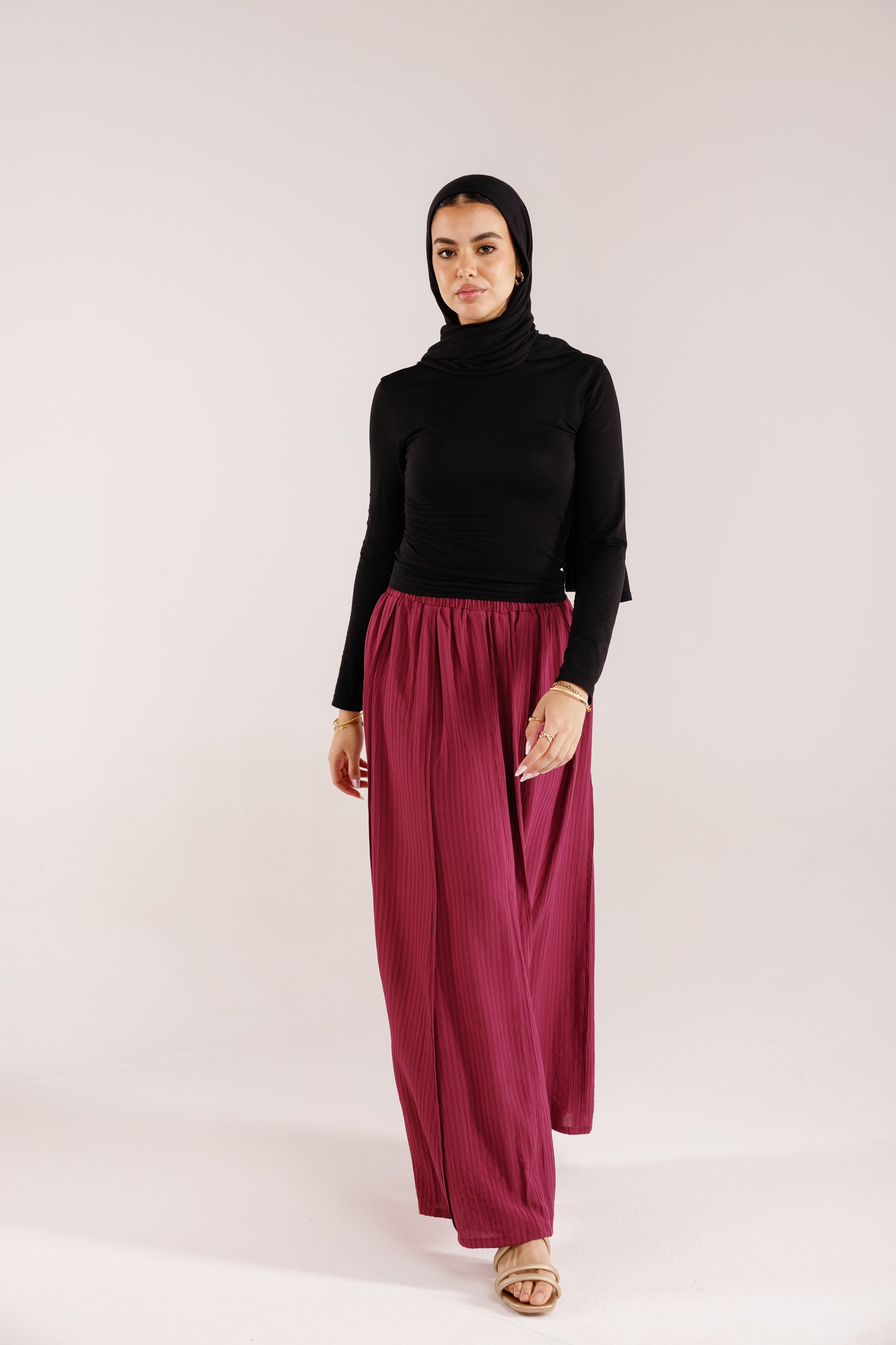 The Sway Skirt in Ruby