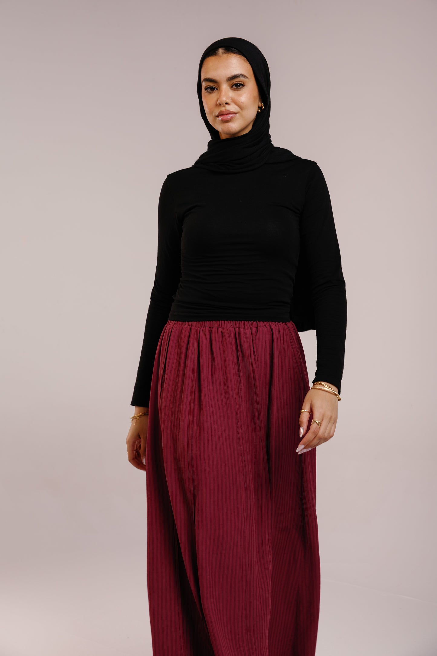 The Sway Skirt in Ruby
