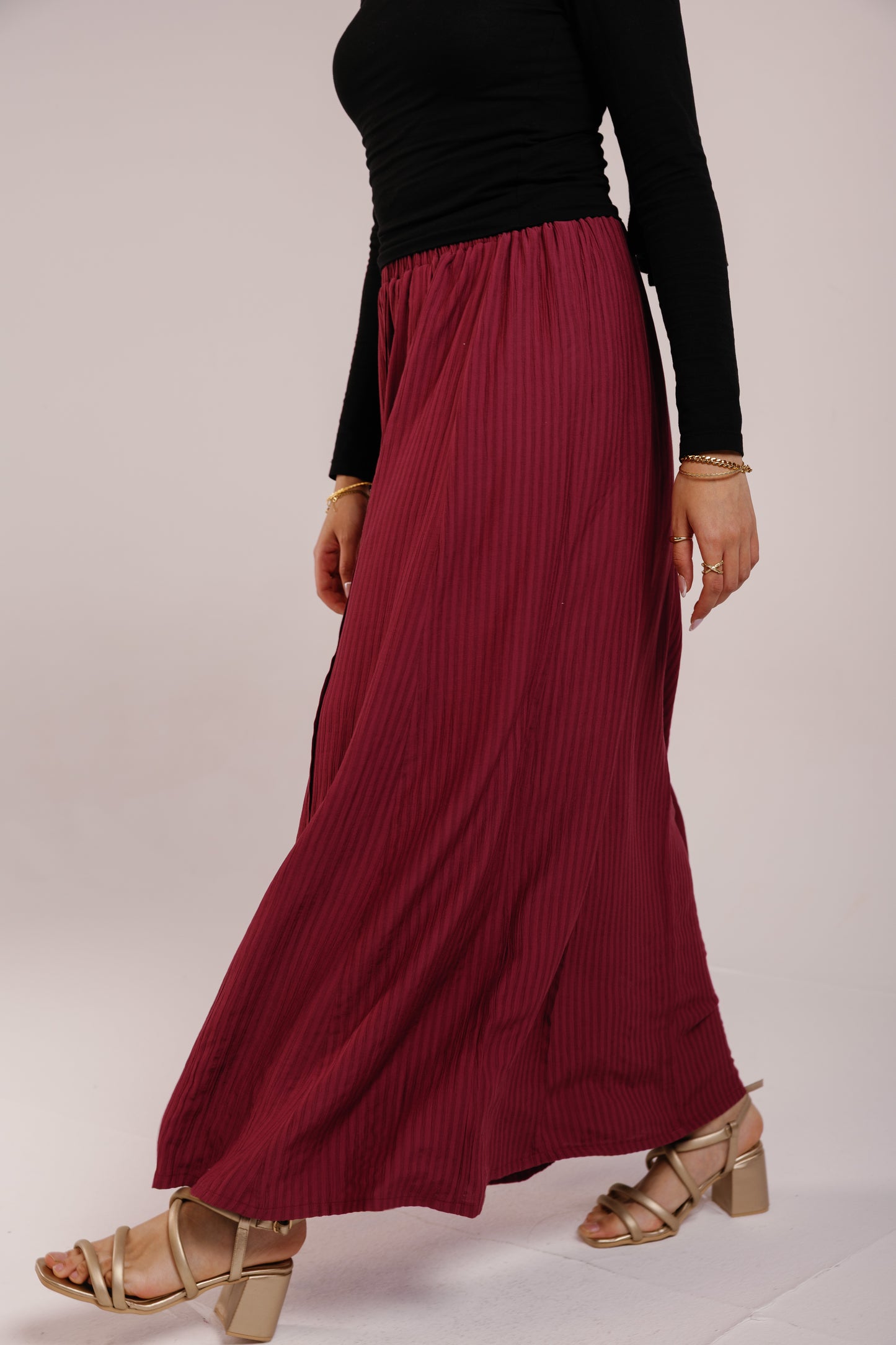 The Sway Skirt in Ruby
